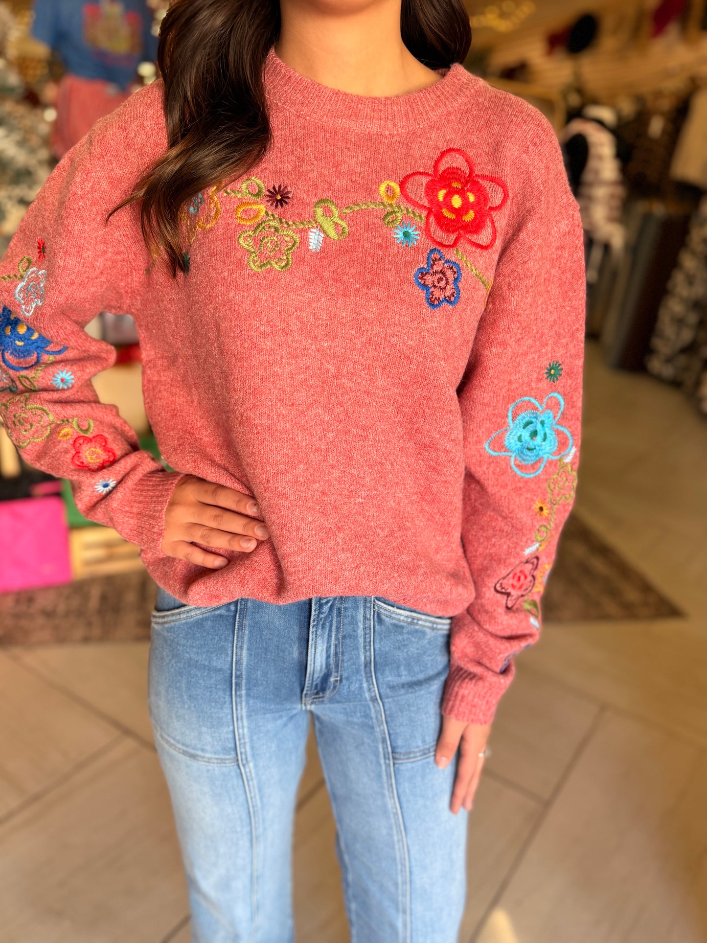 Rose Garden Sweater