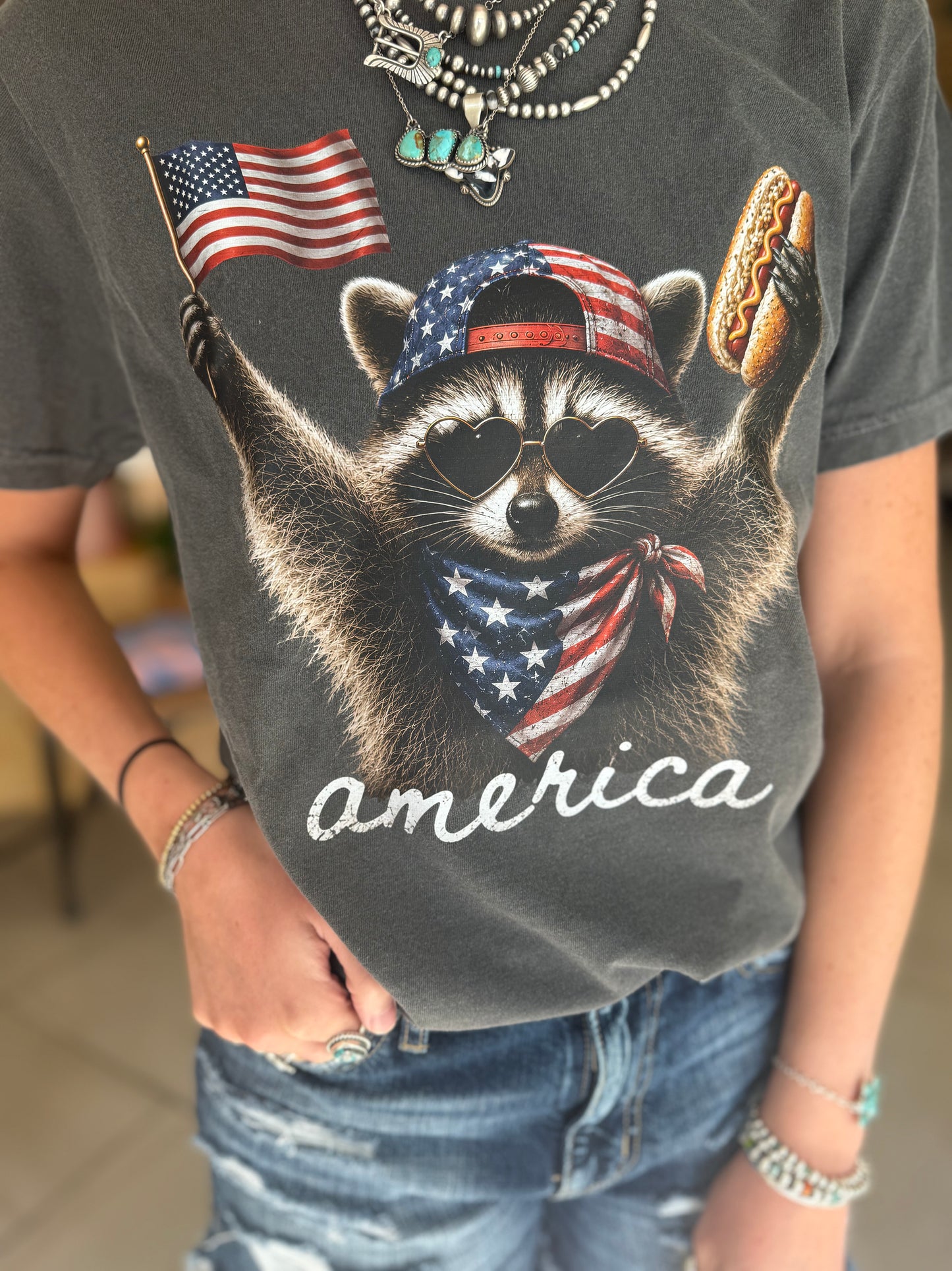 Racoon 4th Tee