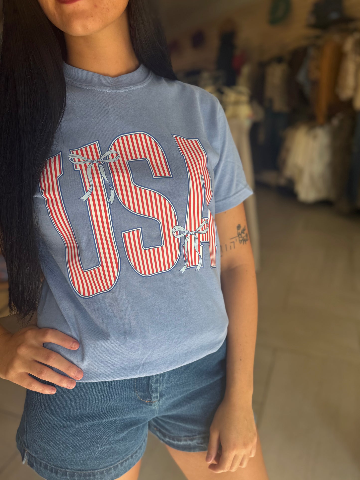 USA Bow Tee