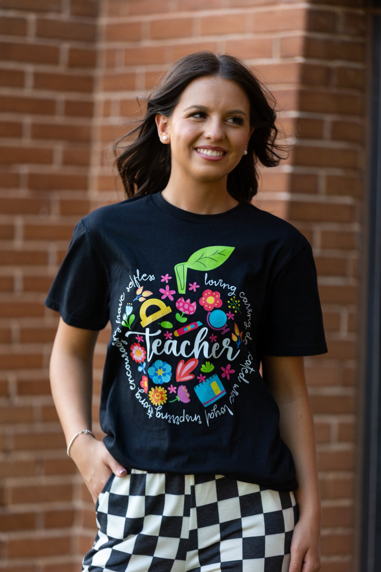 Affirmations teacher tee