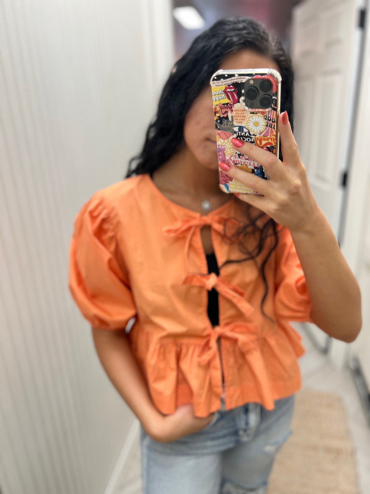 Emma Bow Top