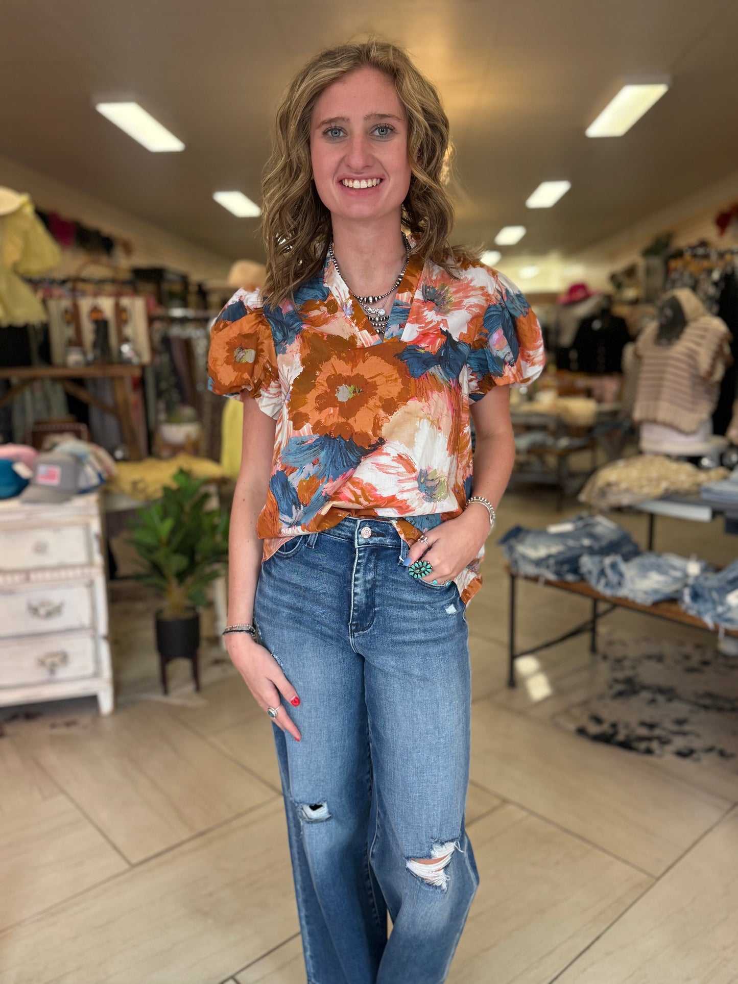 Emmy Puff Sleeve Top