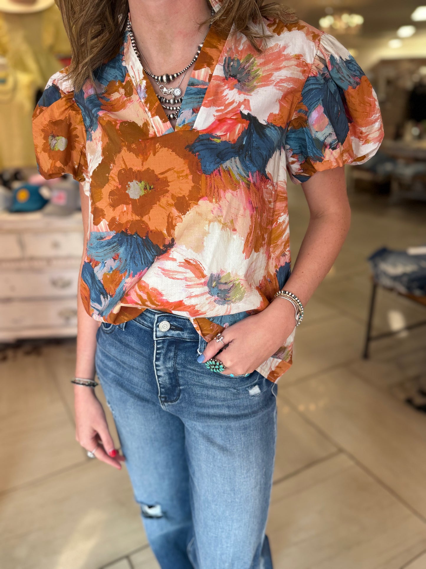 Emmy Puff Sleeve Top