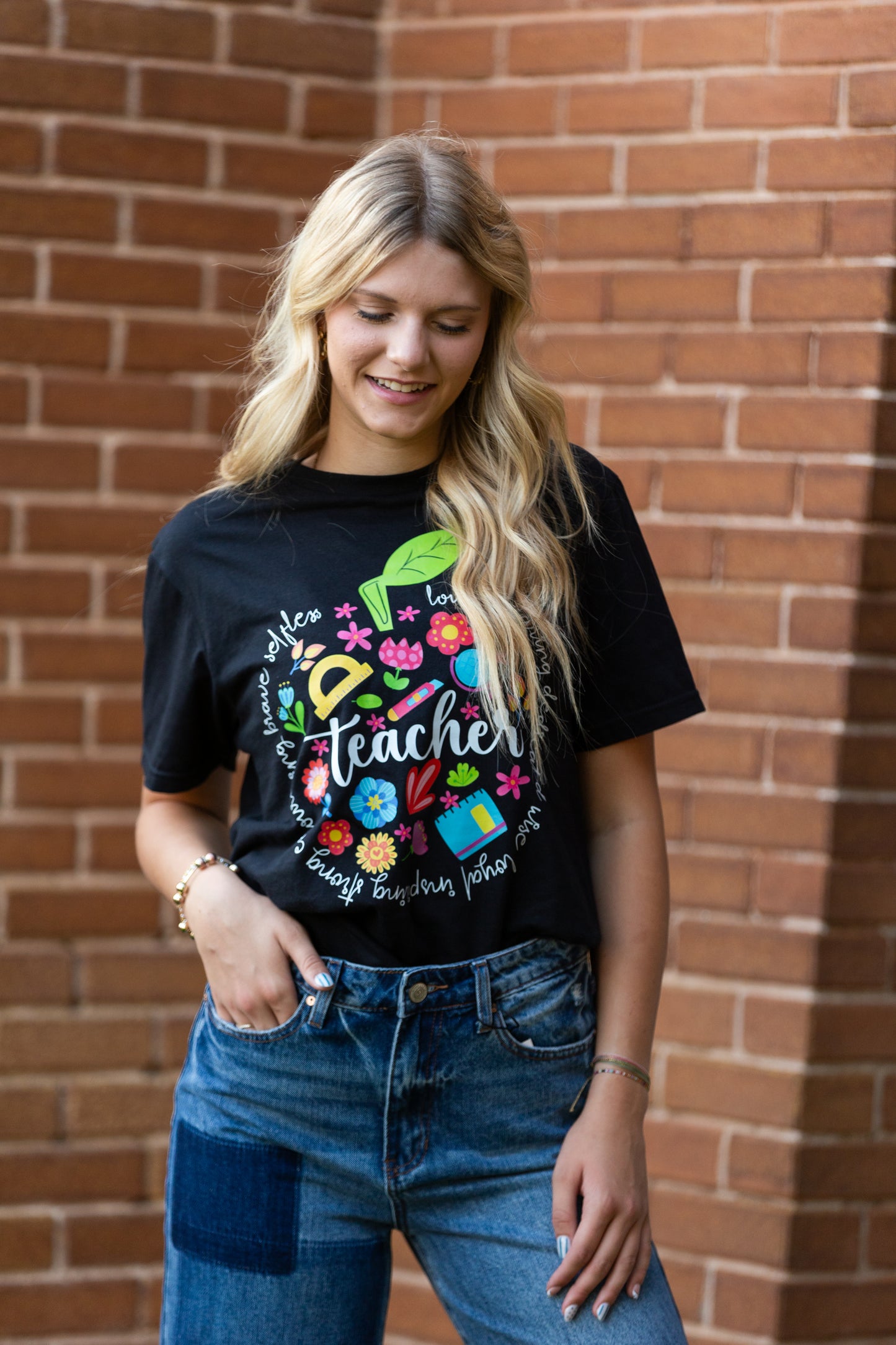 Affirmations teacher tee