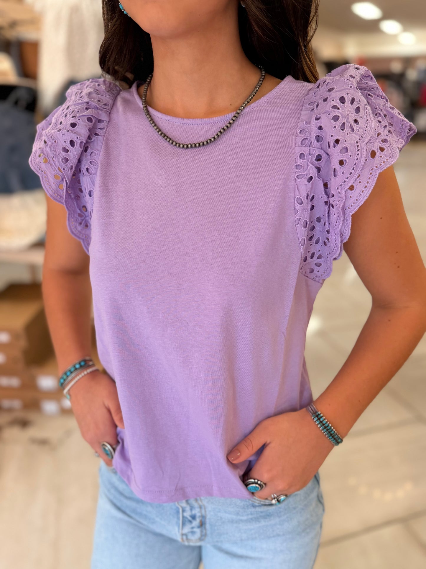 Lavender Grace Top