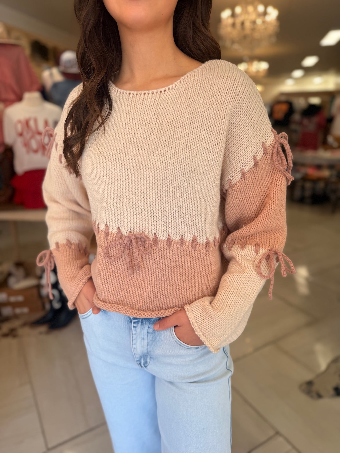 Sage Colorblock Shirt