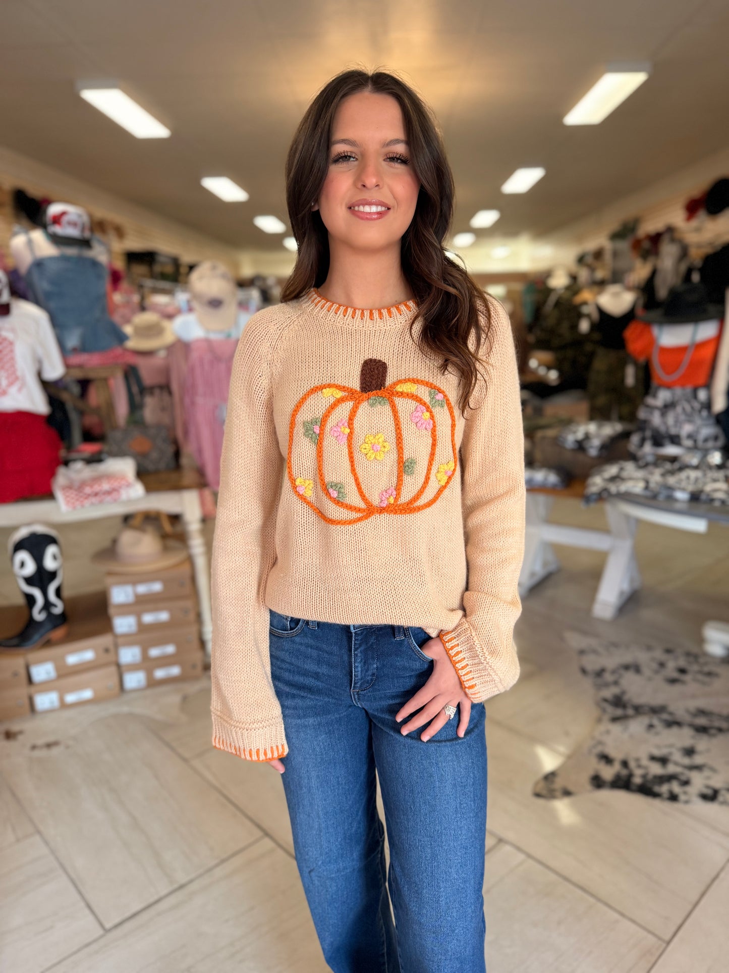 Pumpkin Sweater