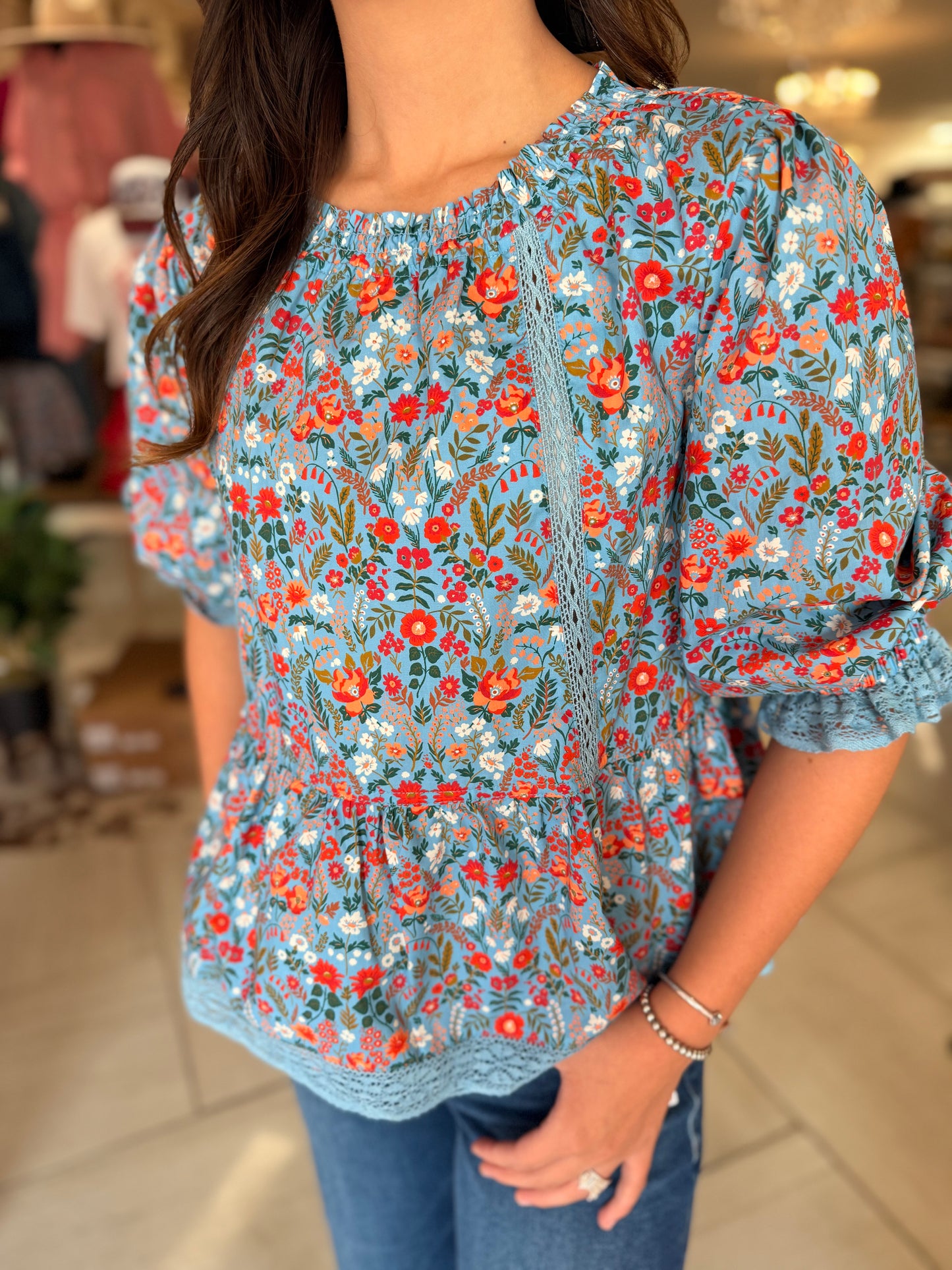 Beauty flower Top