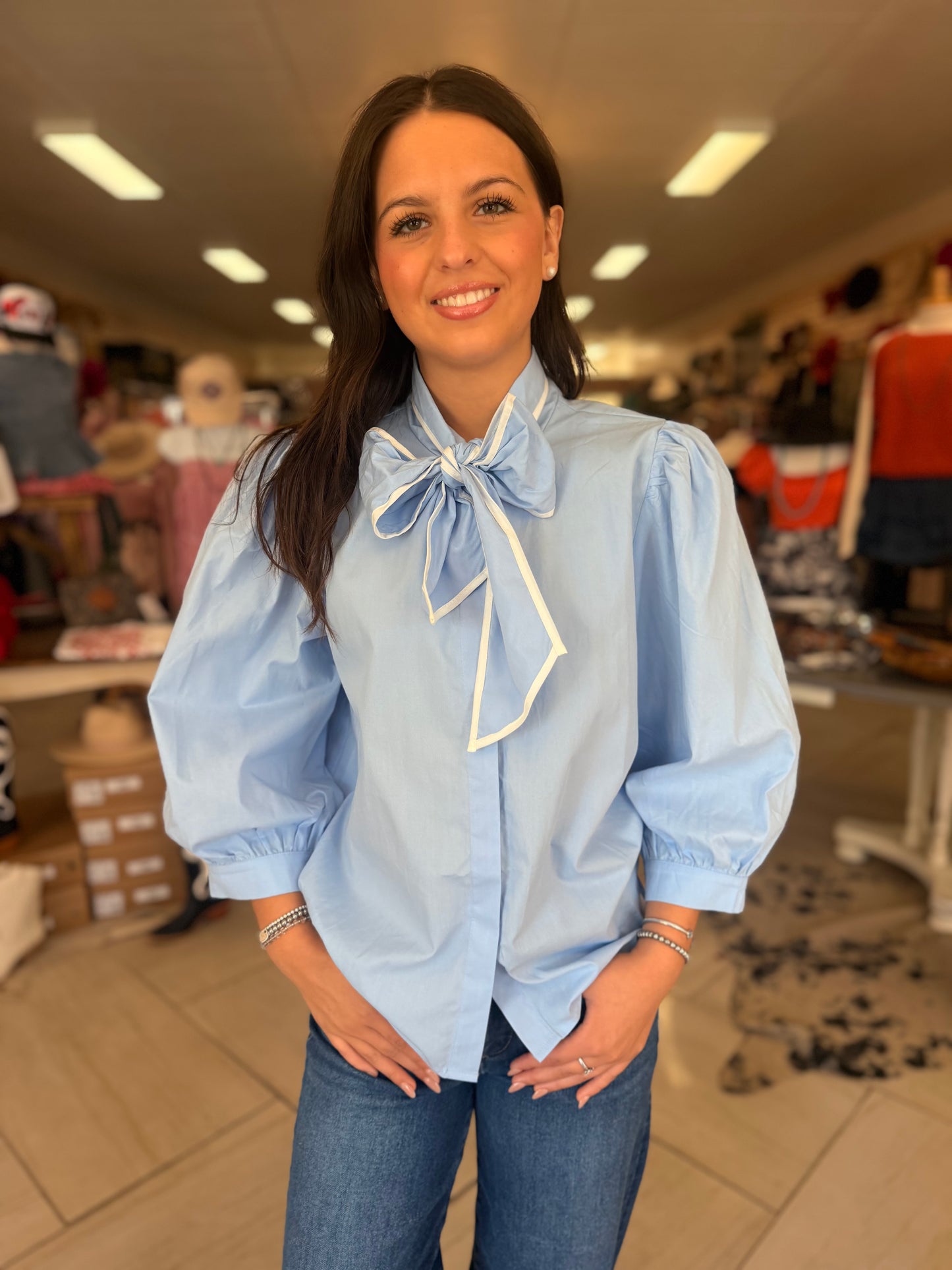 Brittany Bow Top