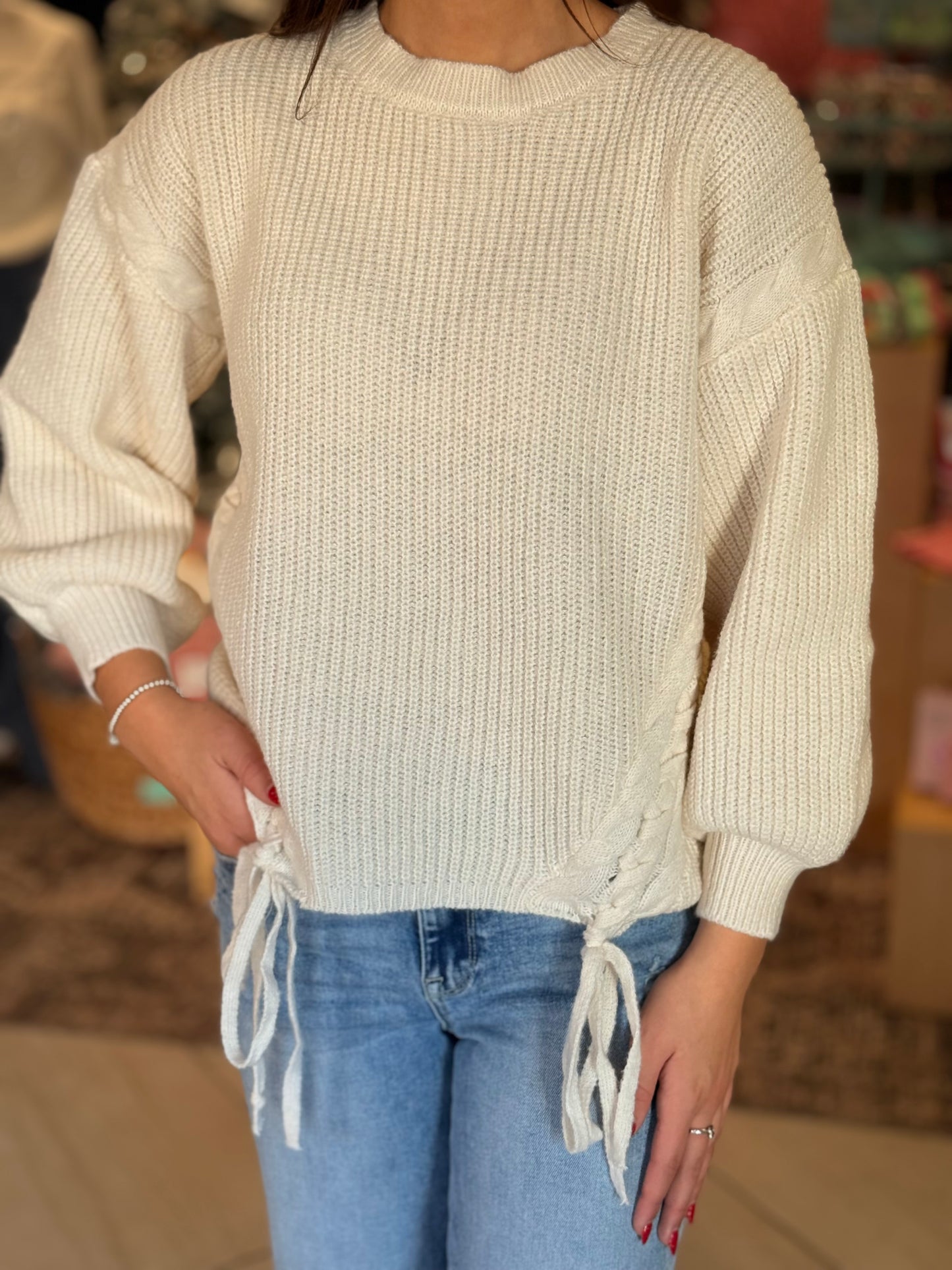 Bennett Bow Sweater