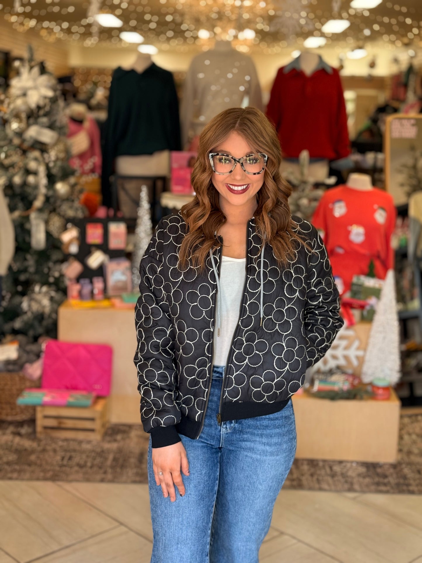 Allison Floral Jacket