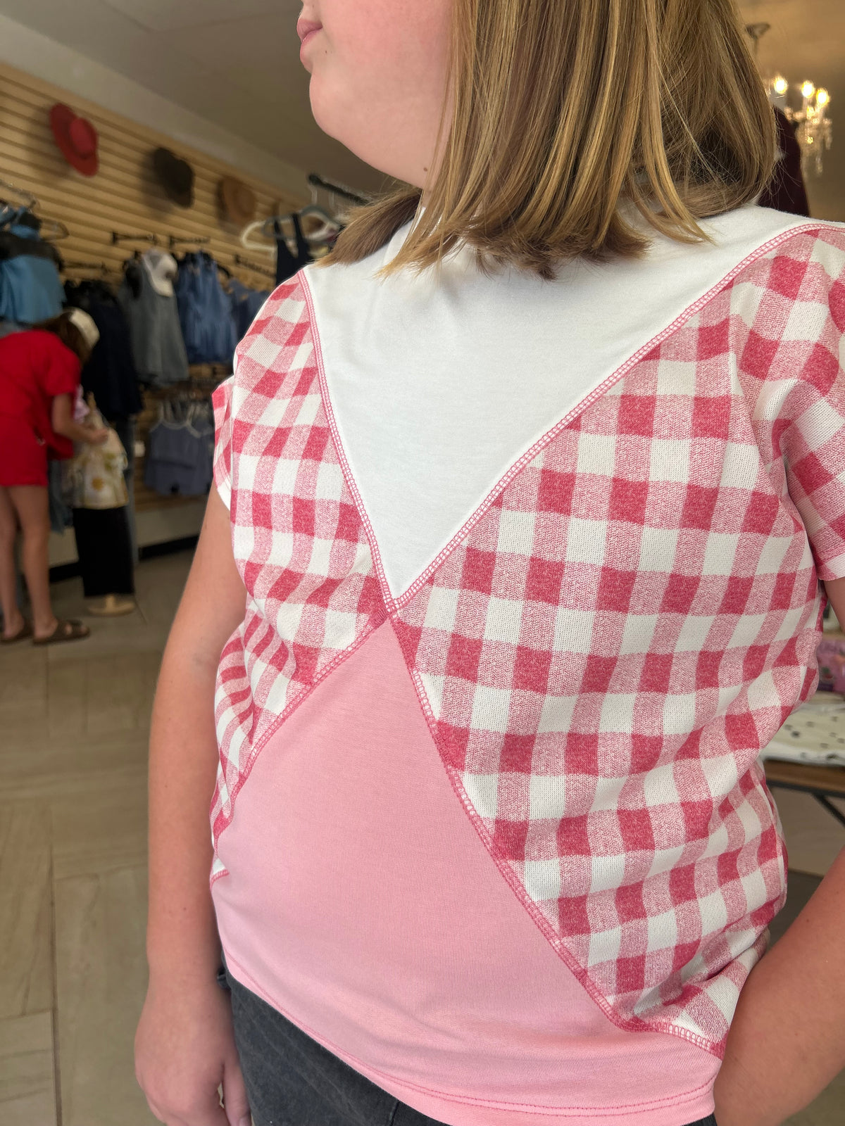 Sweet Checkmate Top