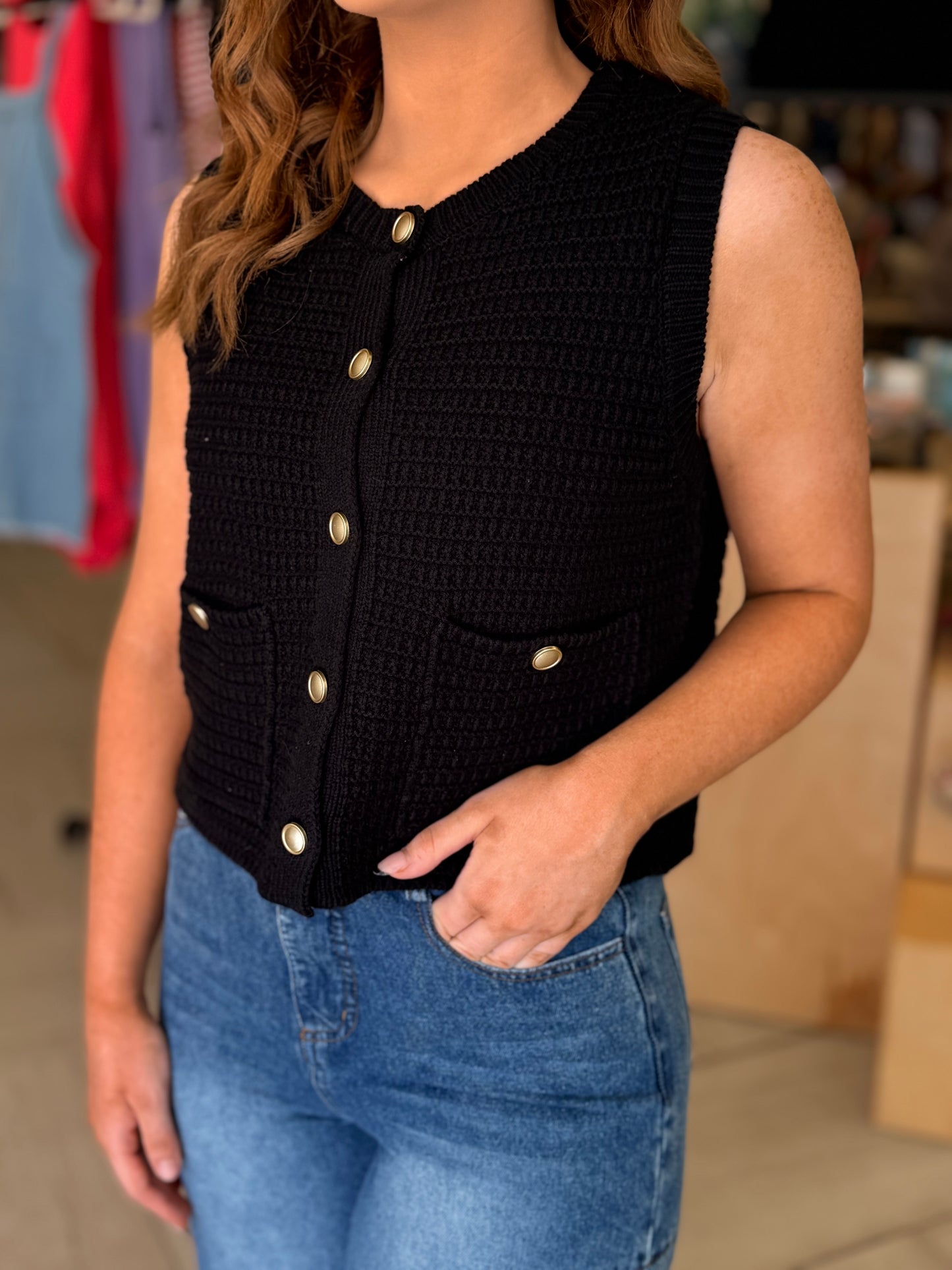 Midnight Tailored Vest
