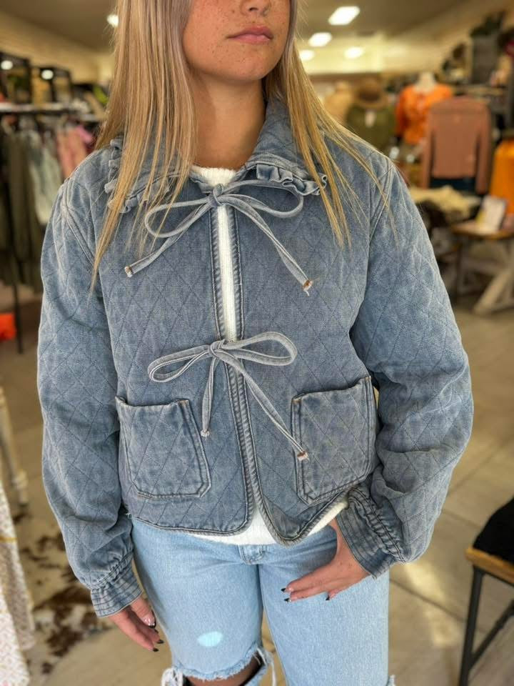 Amber quilted jacket
