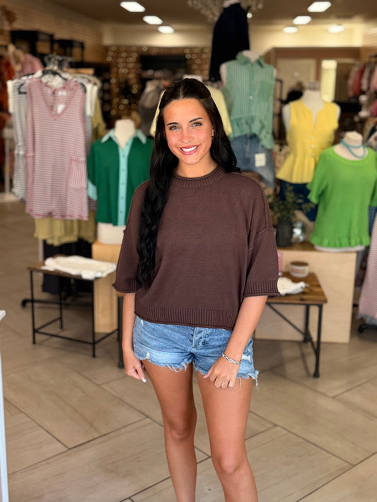 Mocha Dreams Top