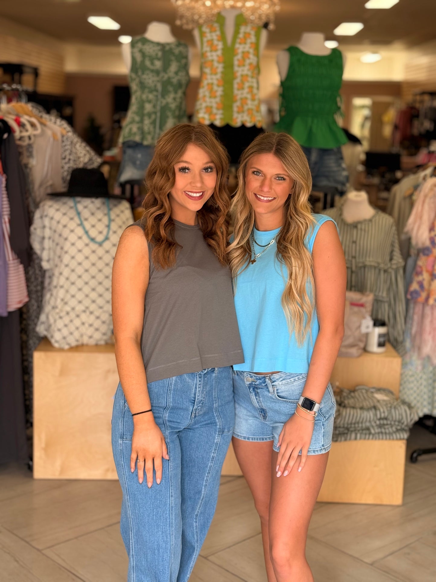 Downtown Pleat Top