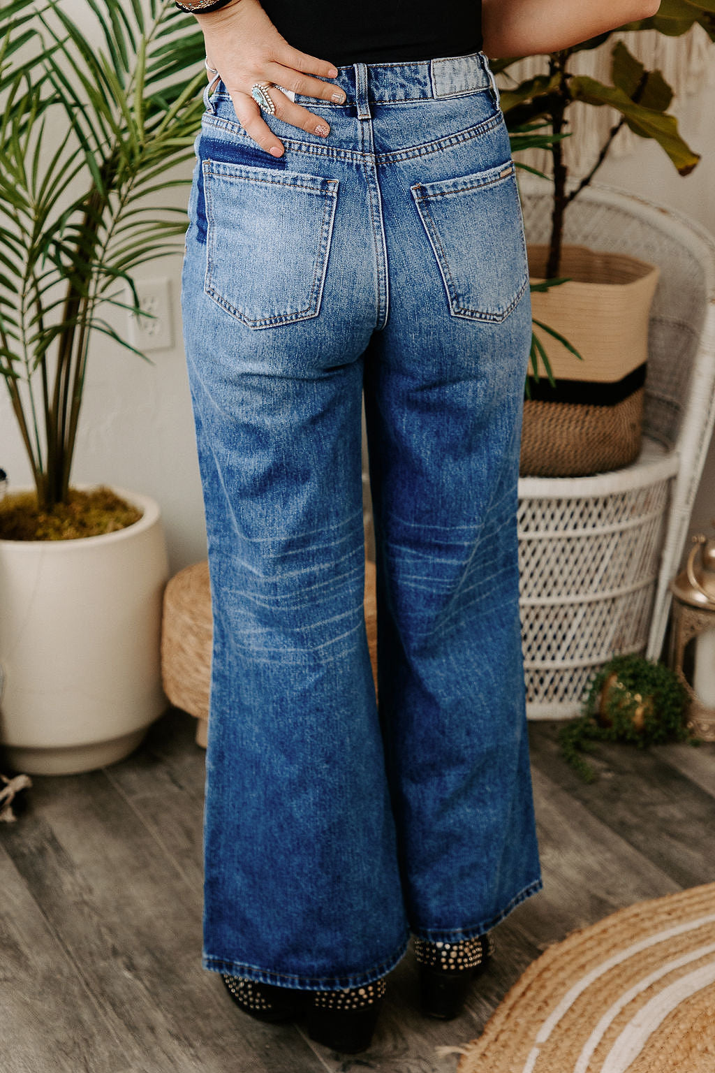 Iris patchwork jeans