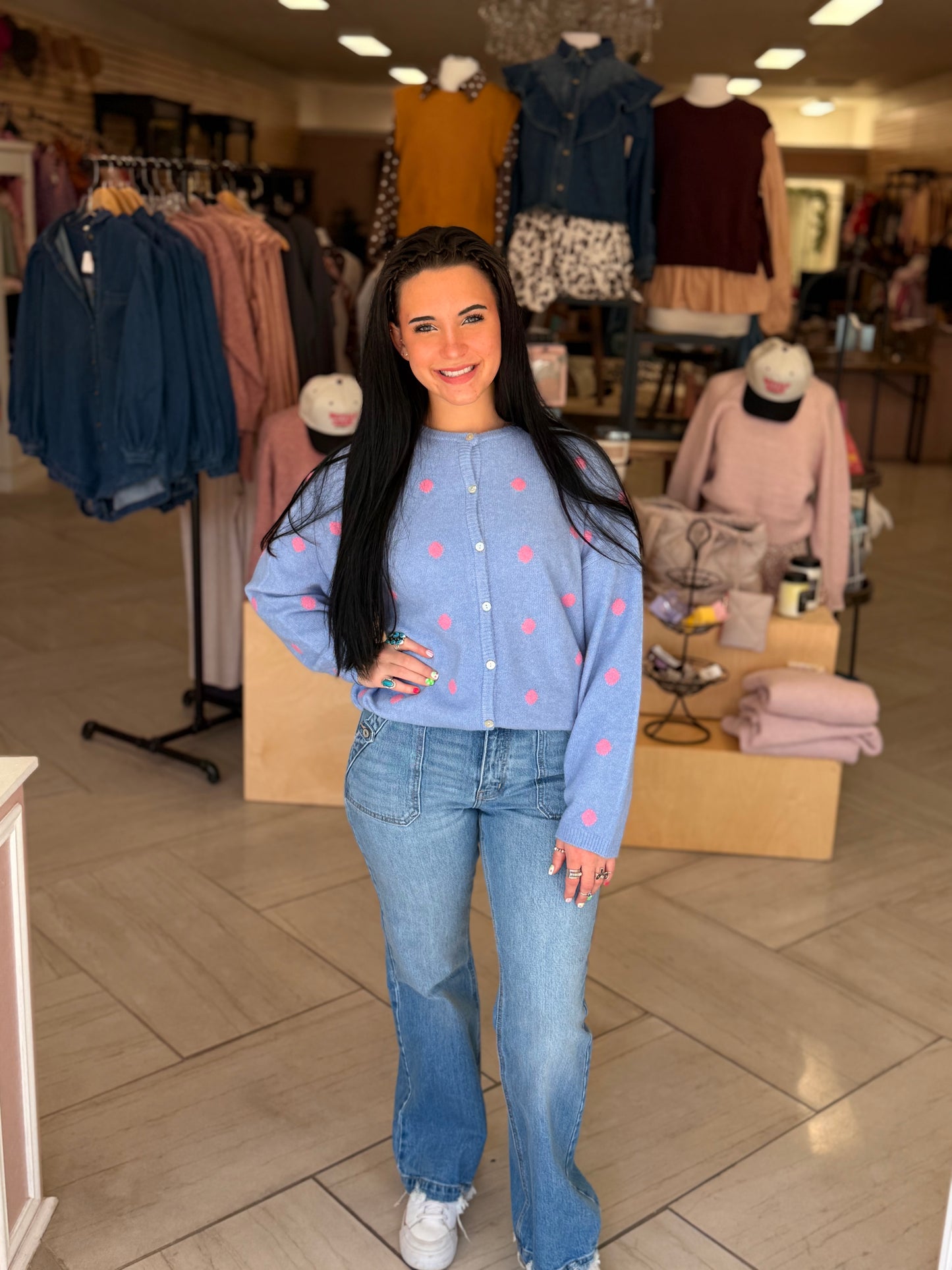 Penny Polka Dot Sweater