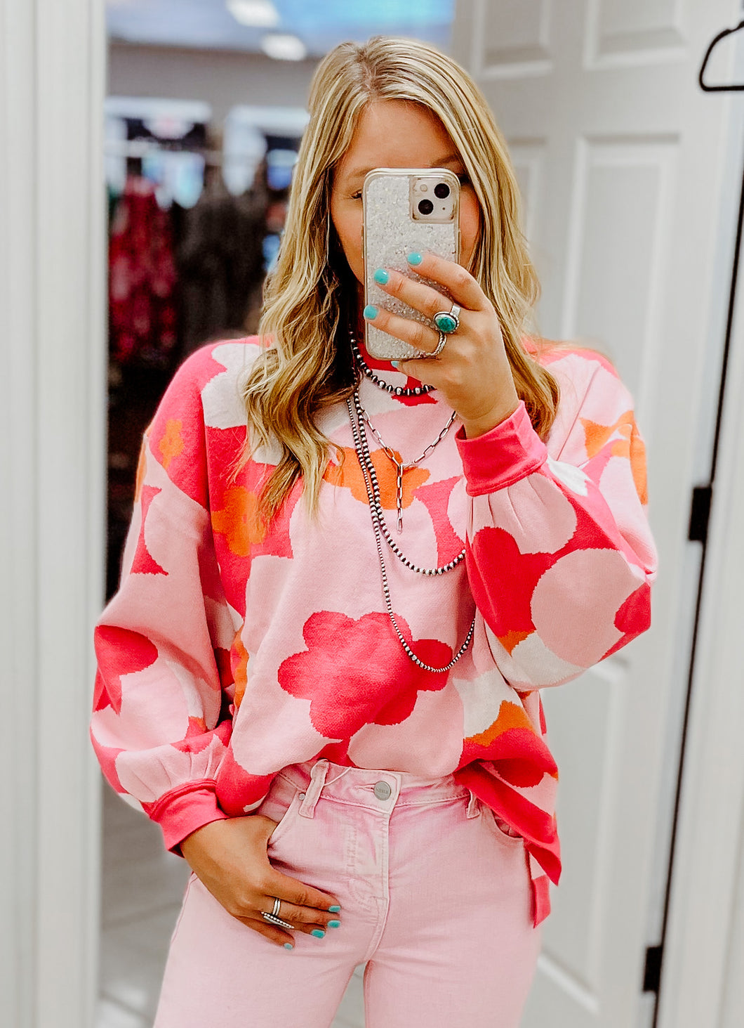 Mikayla Floral Sweater