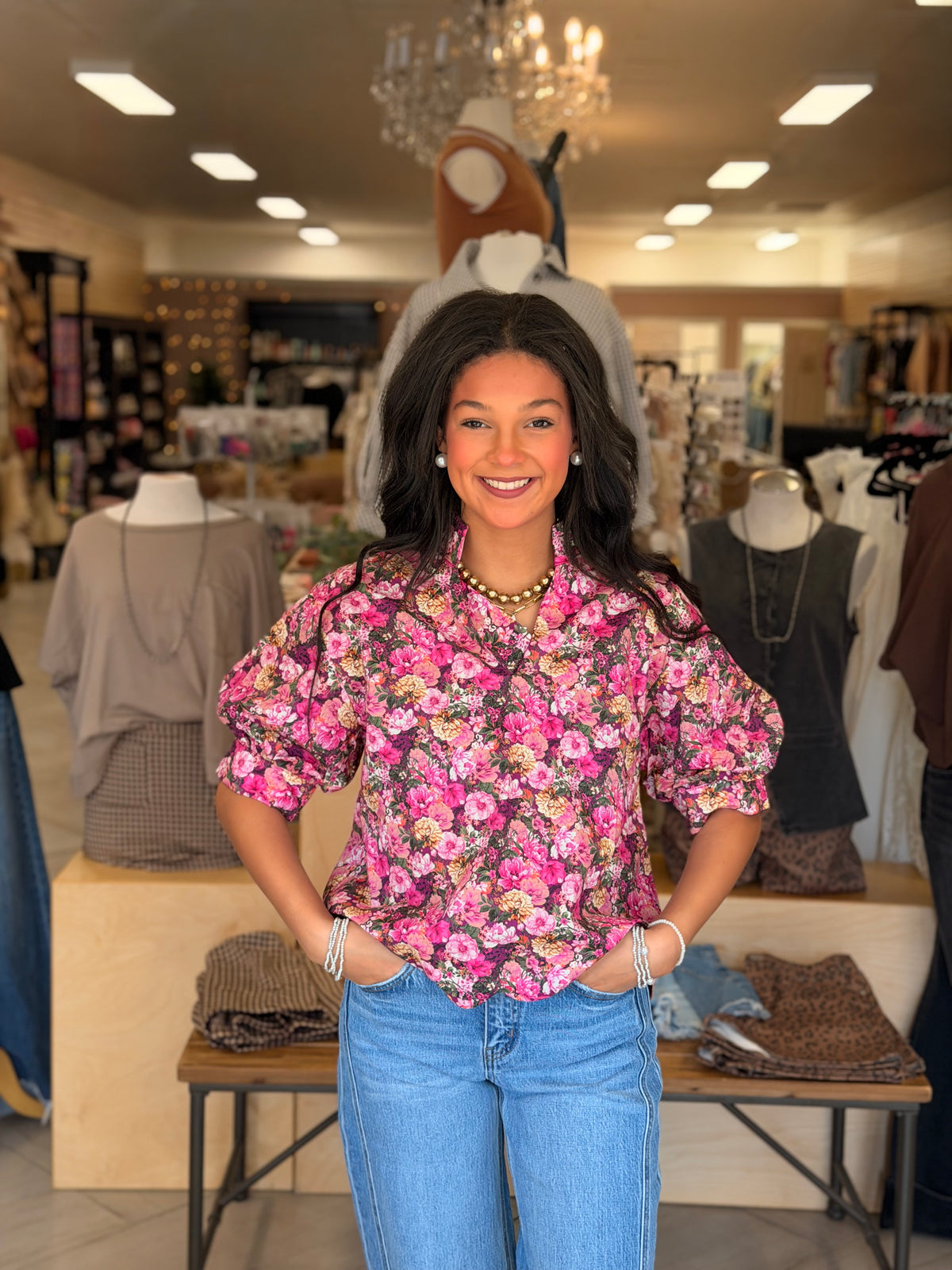 Cowgirl in Bloom Top