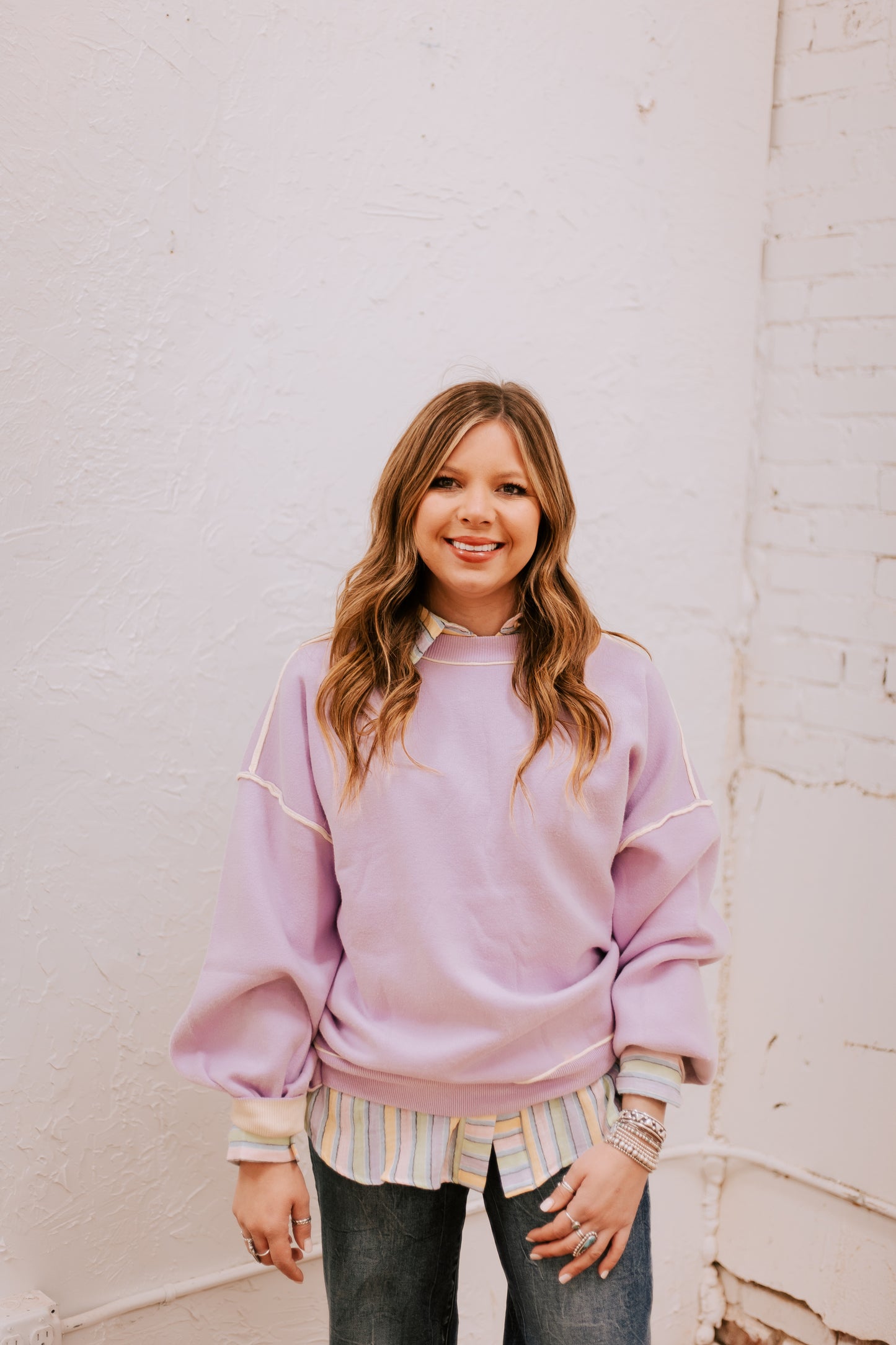 Poppy Striped Shirt