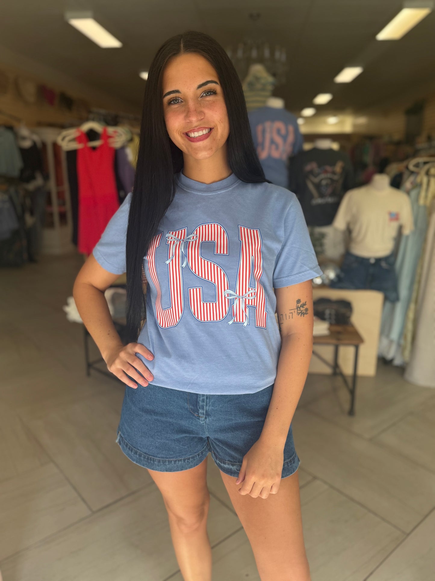 USA Bow Tee