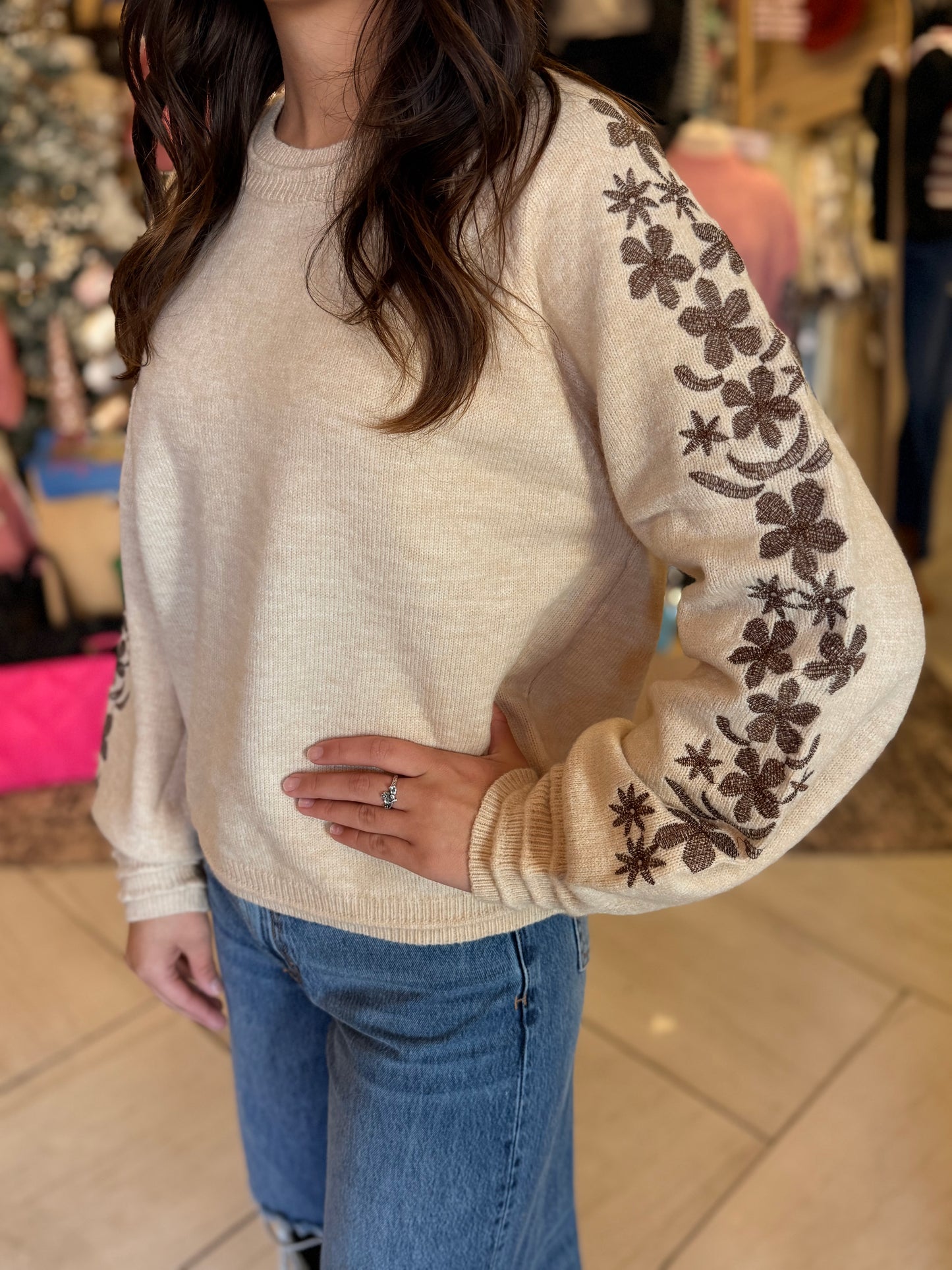 Oat Blossom Sweater