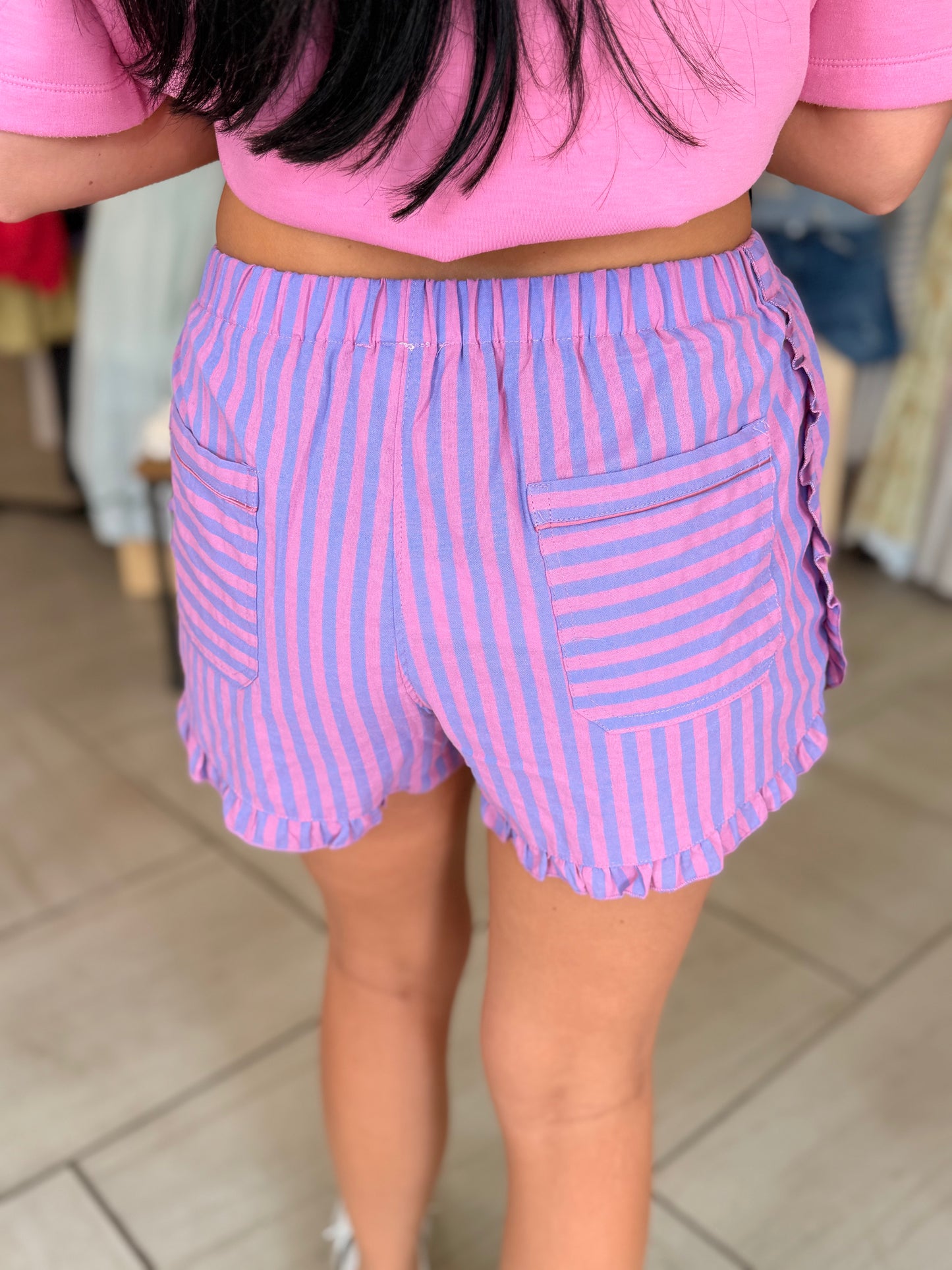 coastal berry shorts