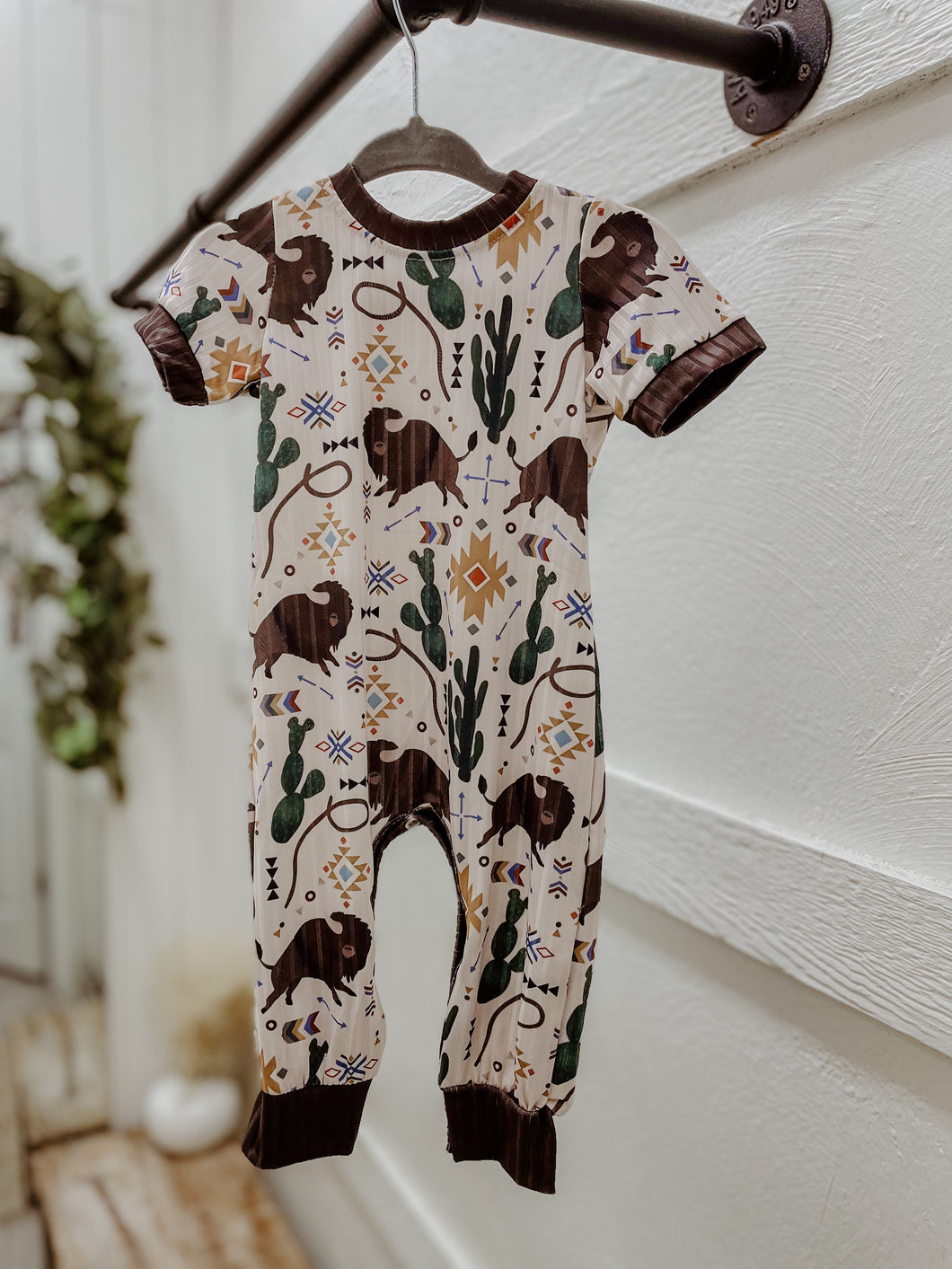 buffalo roam romper