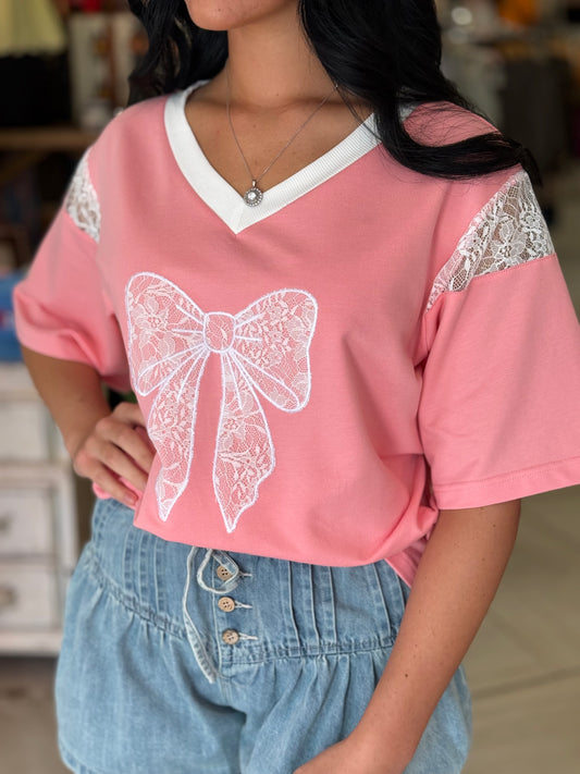 Callie Bow Top