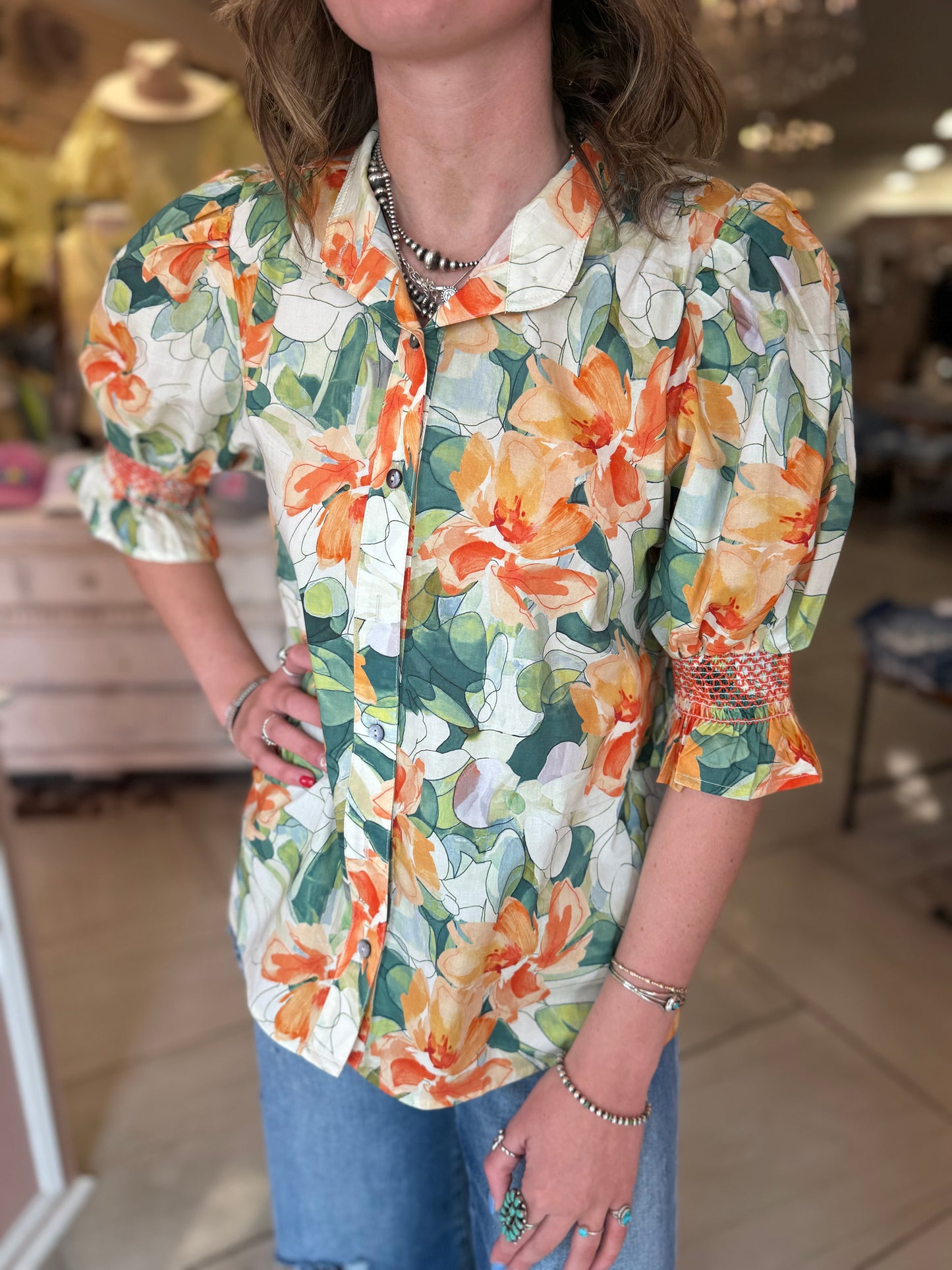 Tilly Button Down