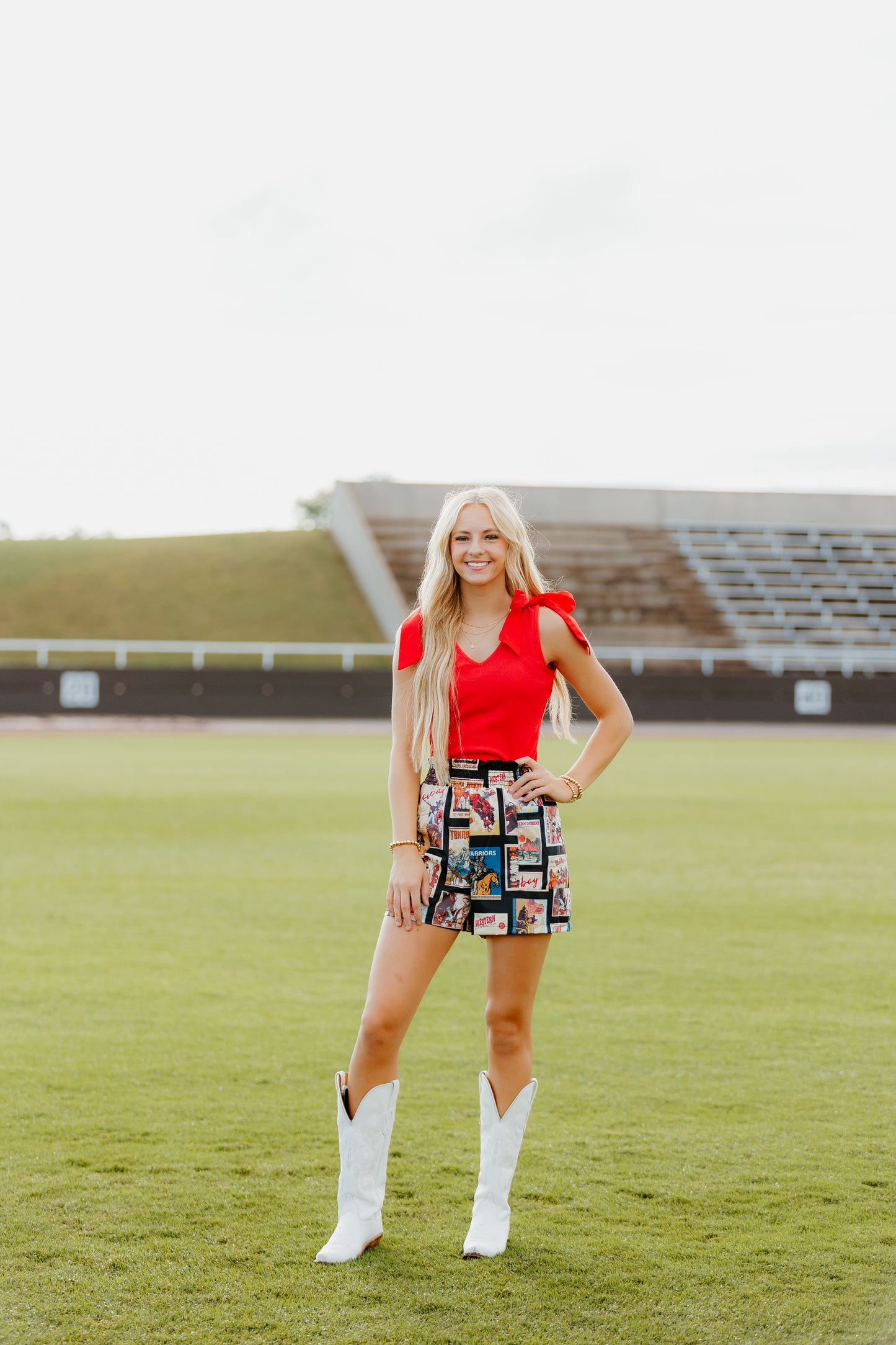 Retro Western Shorts