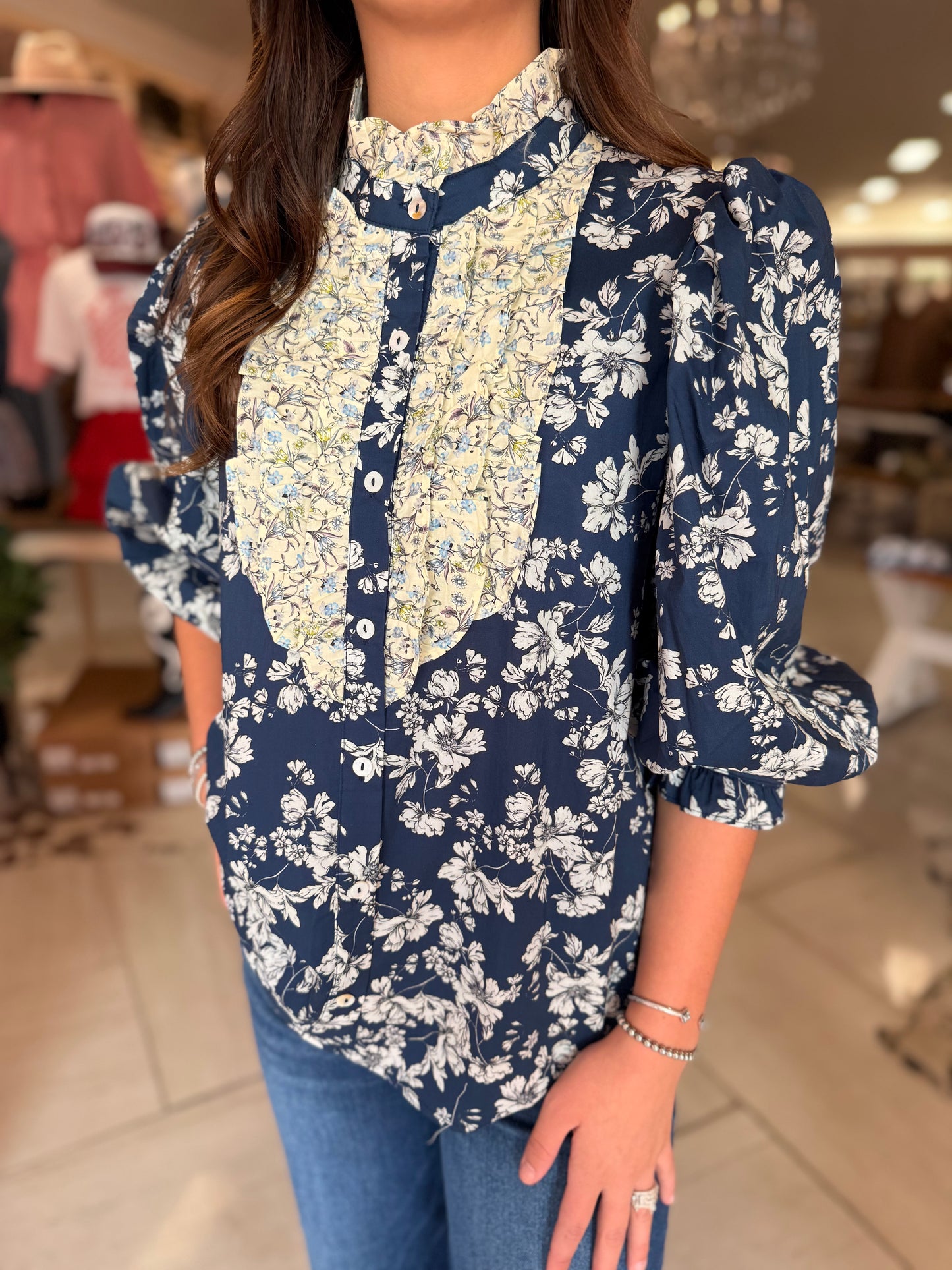 Nancy Flower Top