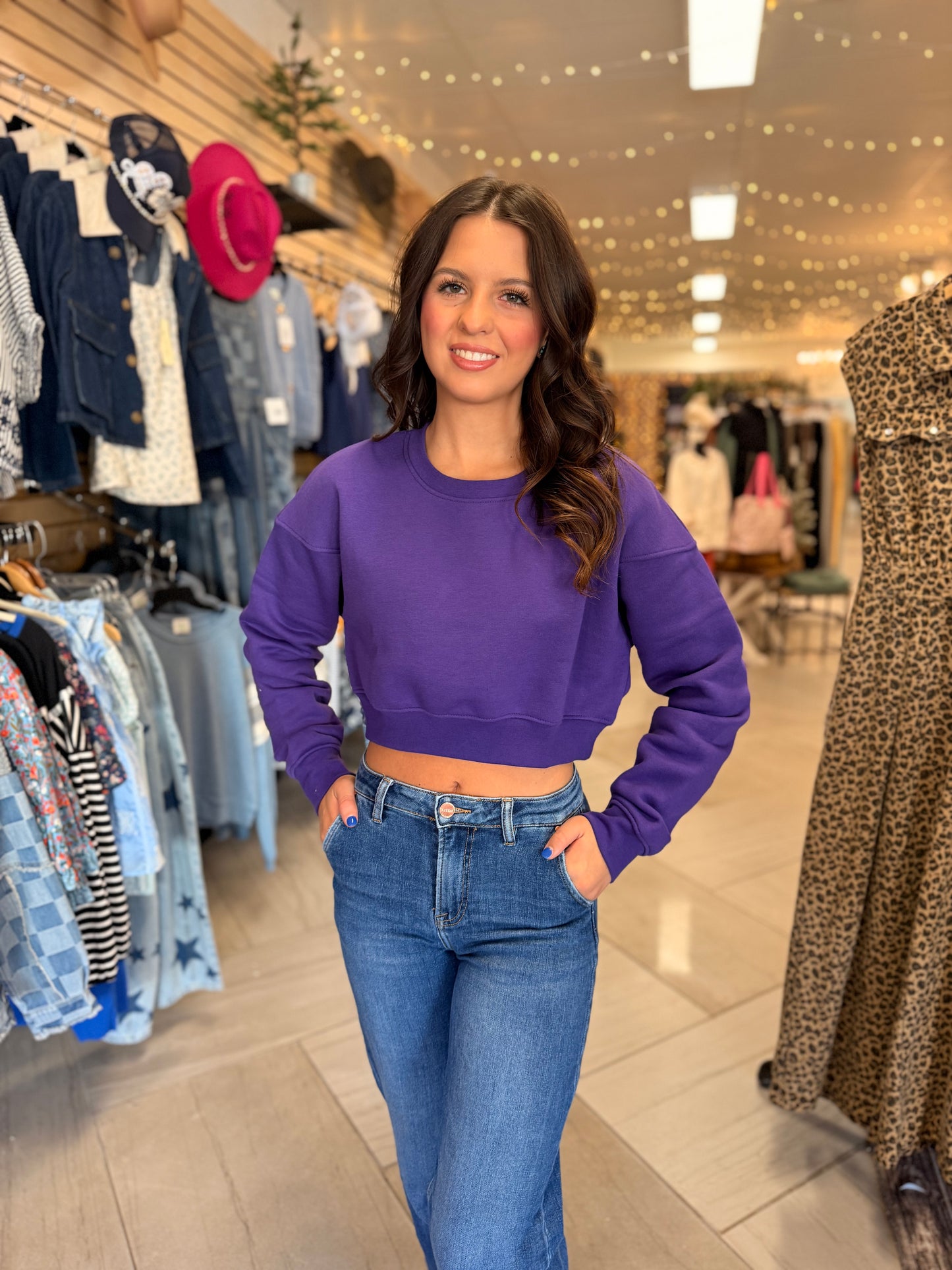 Ember Cropped sweatshirt