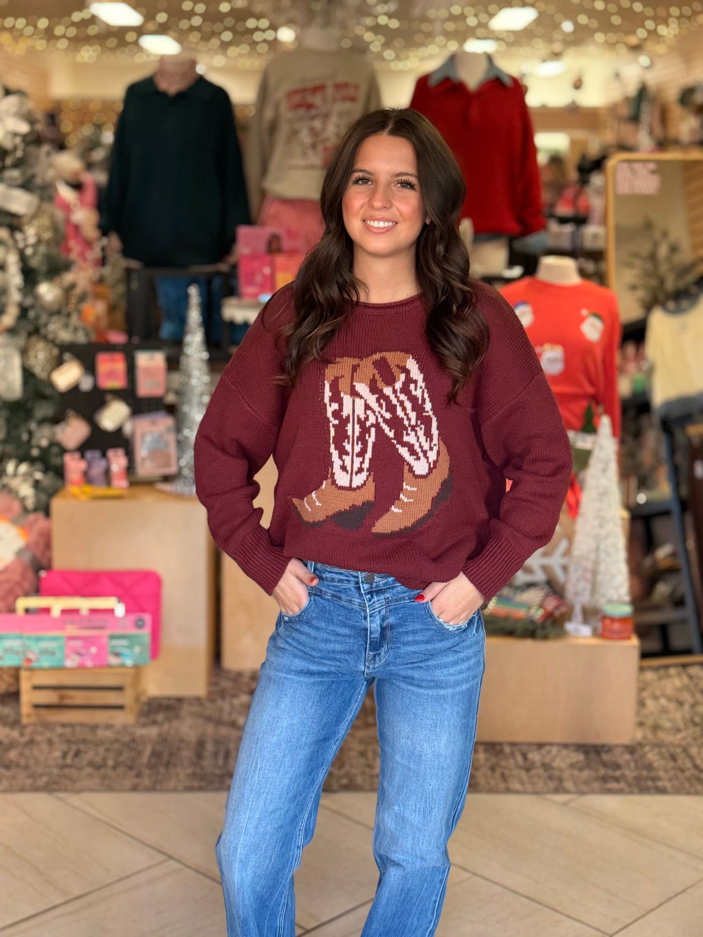 Boot Sweater