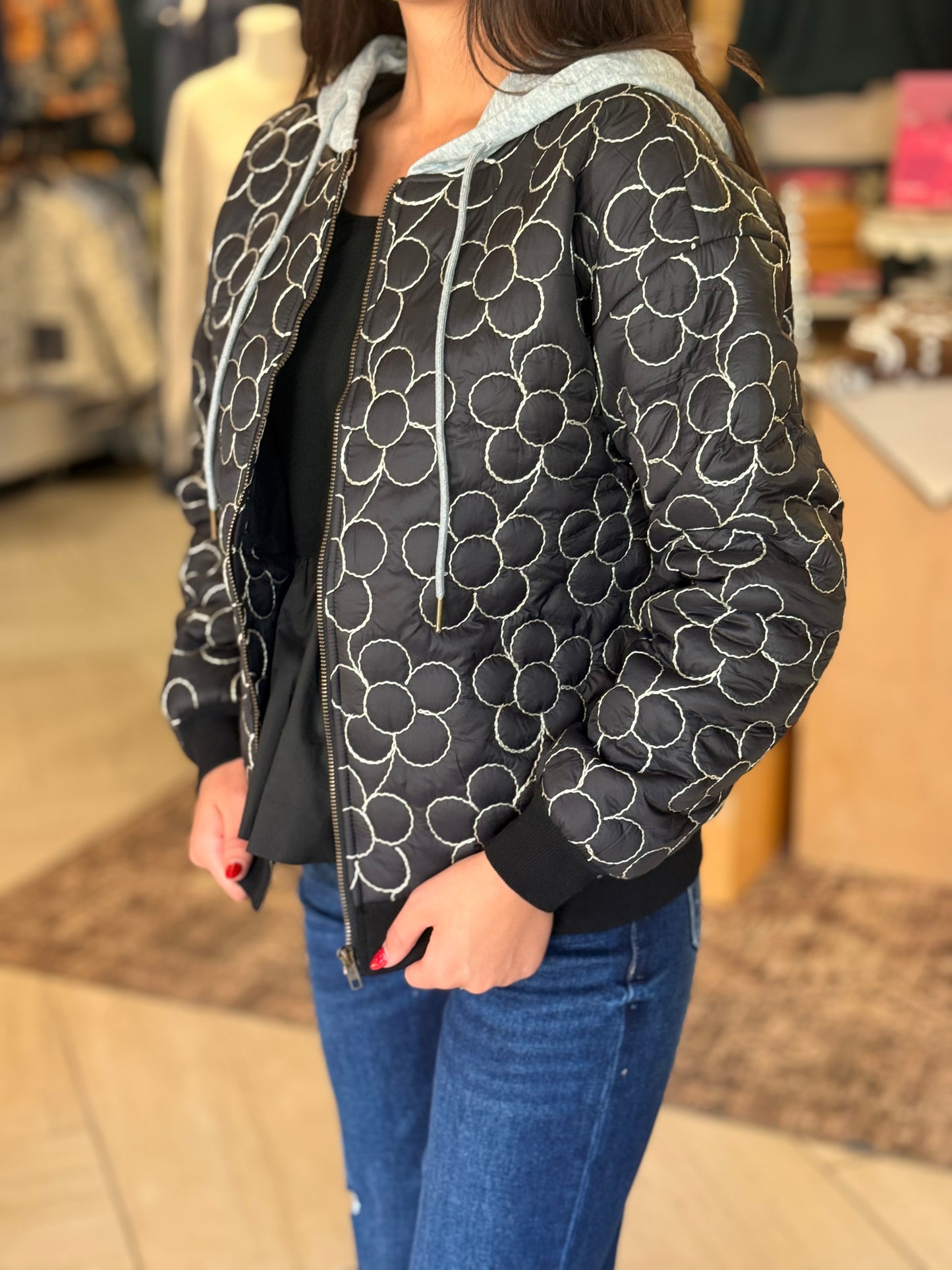 Allison Floral Jacket