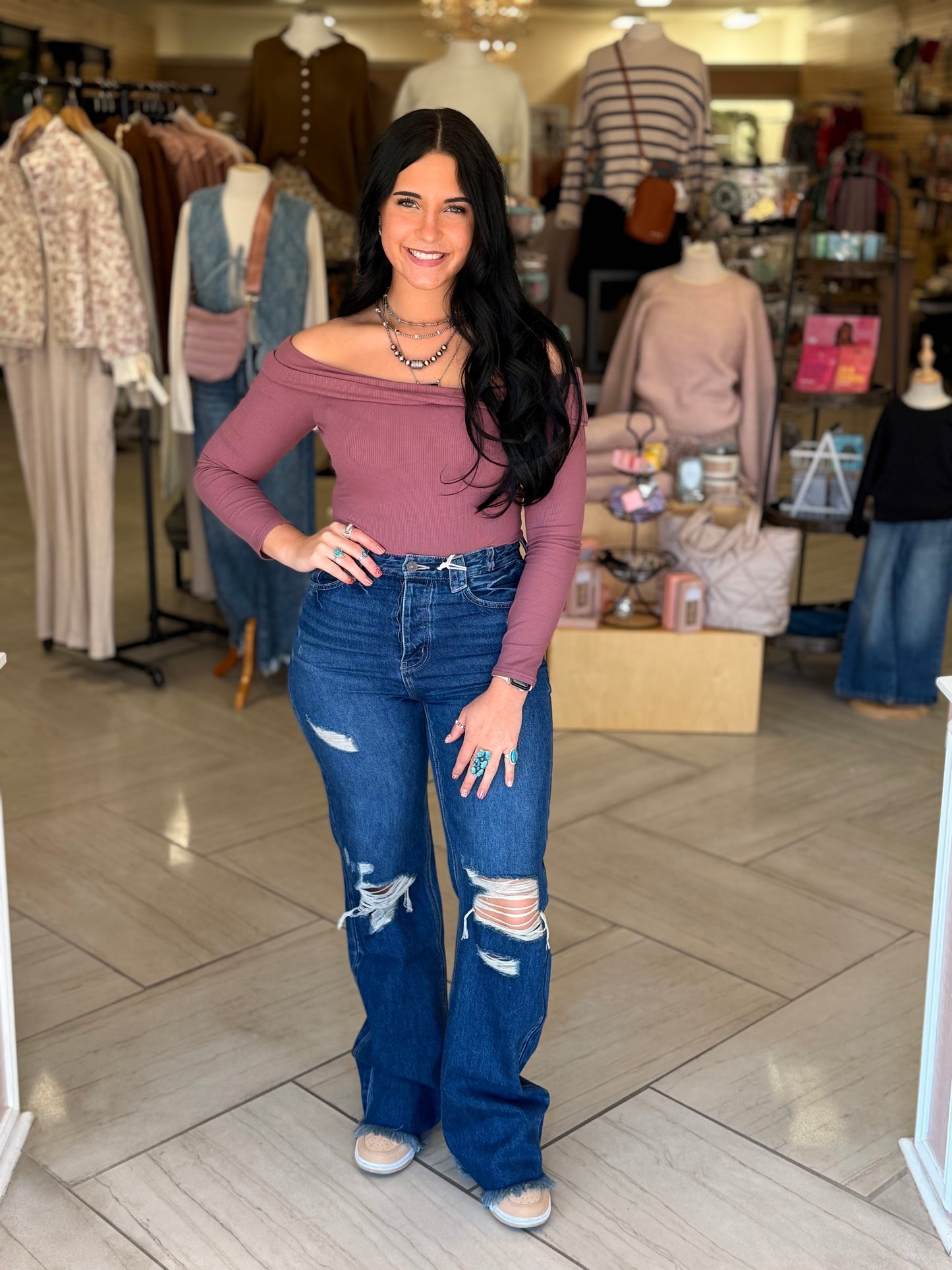 Nyx Fraid hem jeans