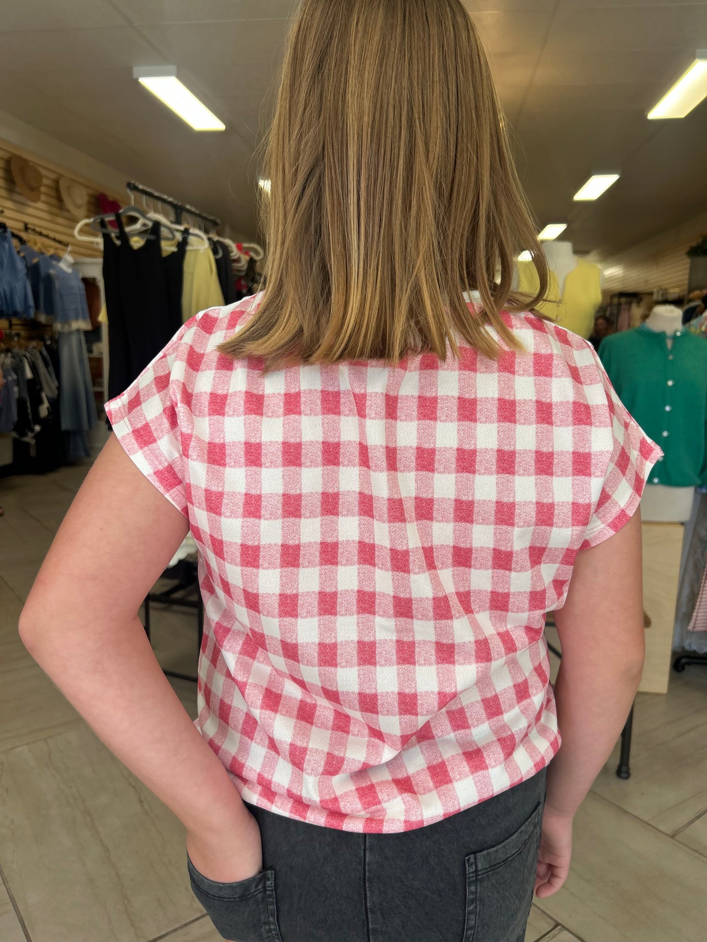 Sweet Checkmate Top