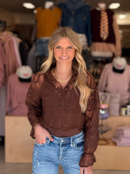 Catie Lace Top