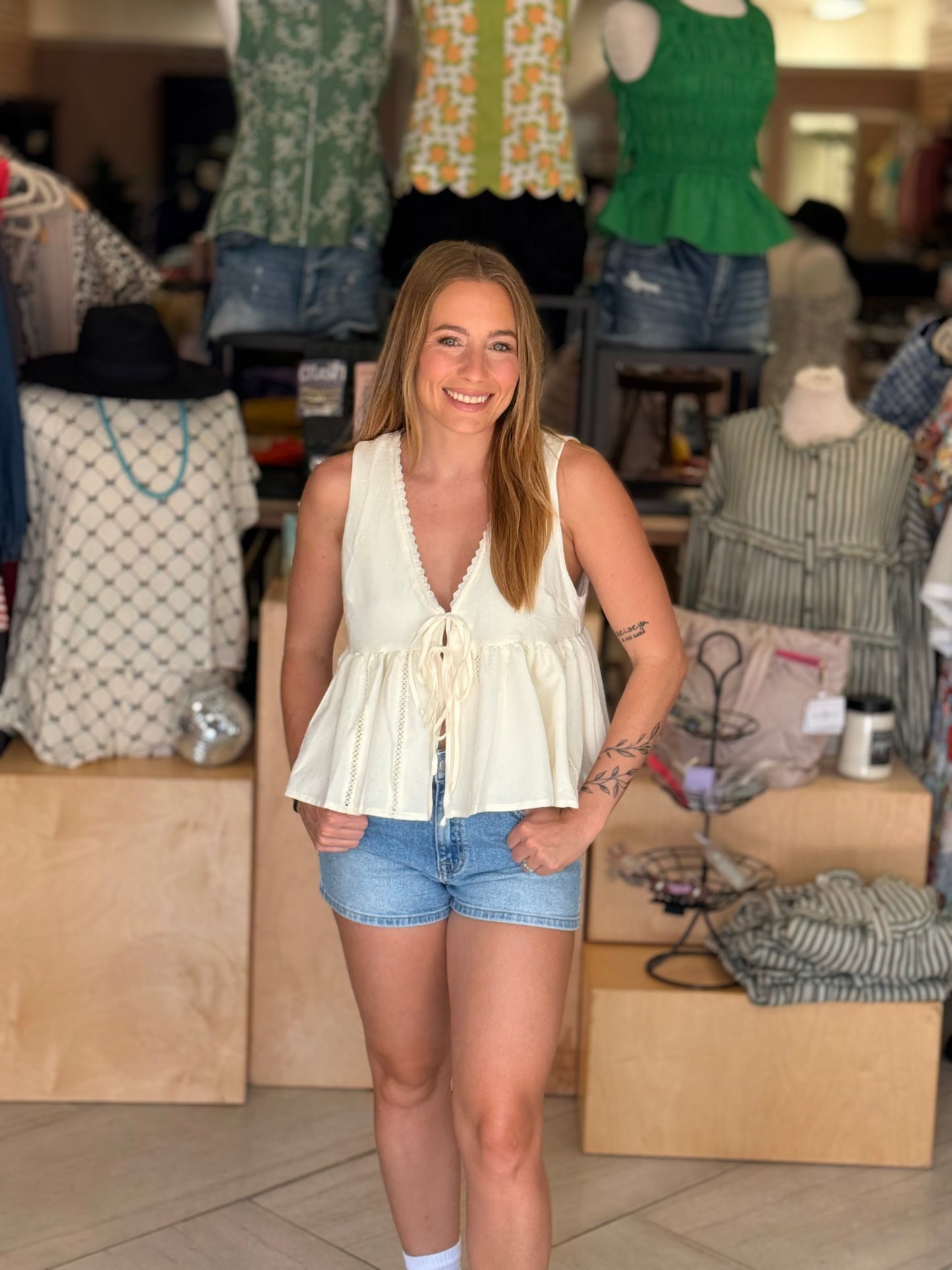 Ivory Whisper Top