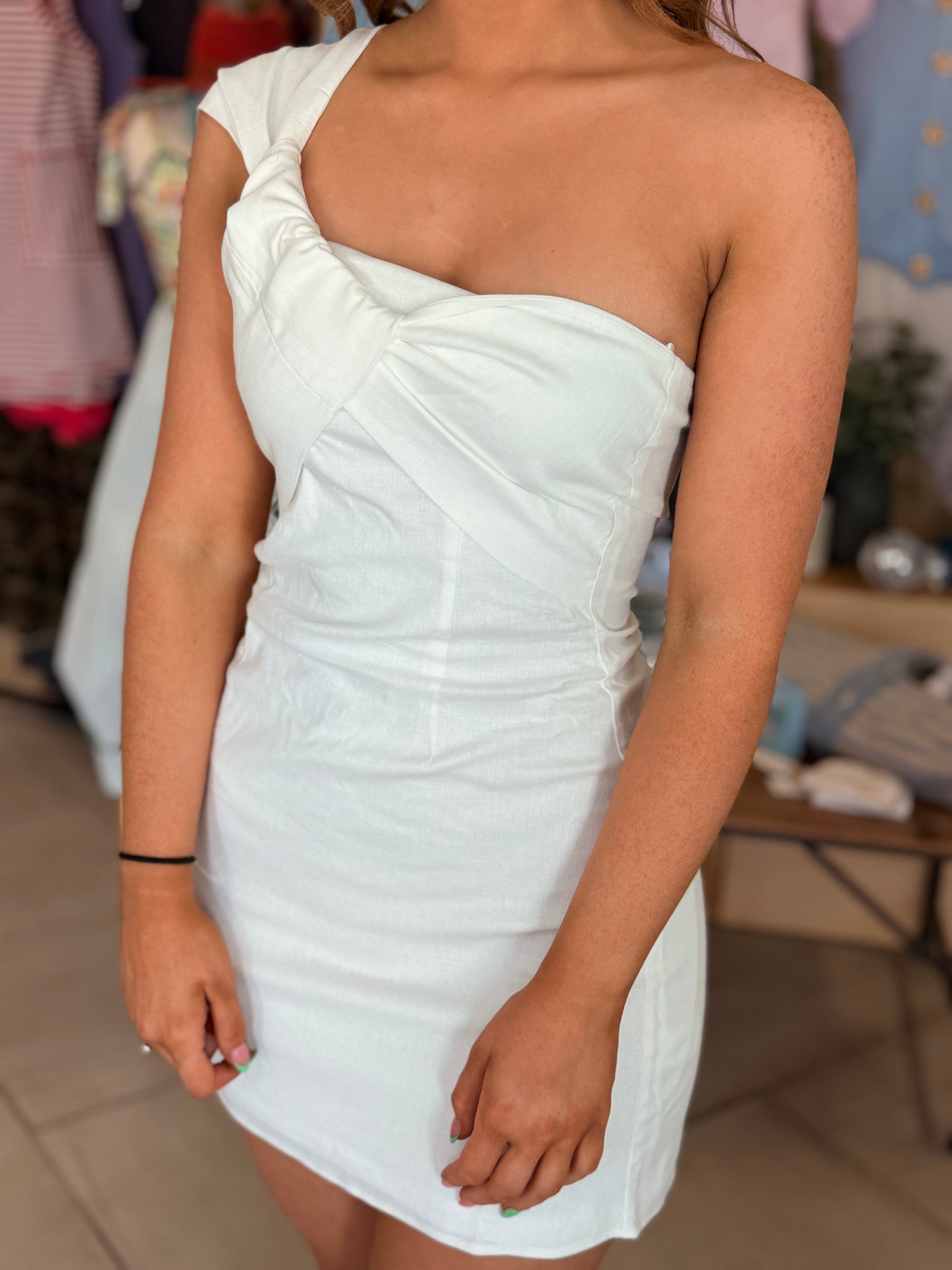 Allison One Shoulder Dress