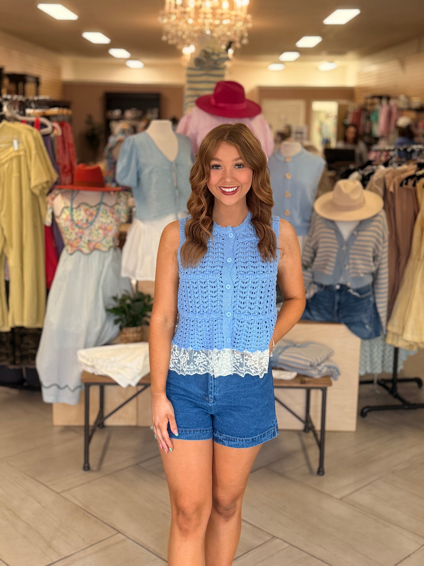 Milly lace Top