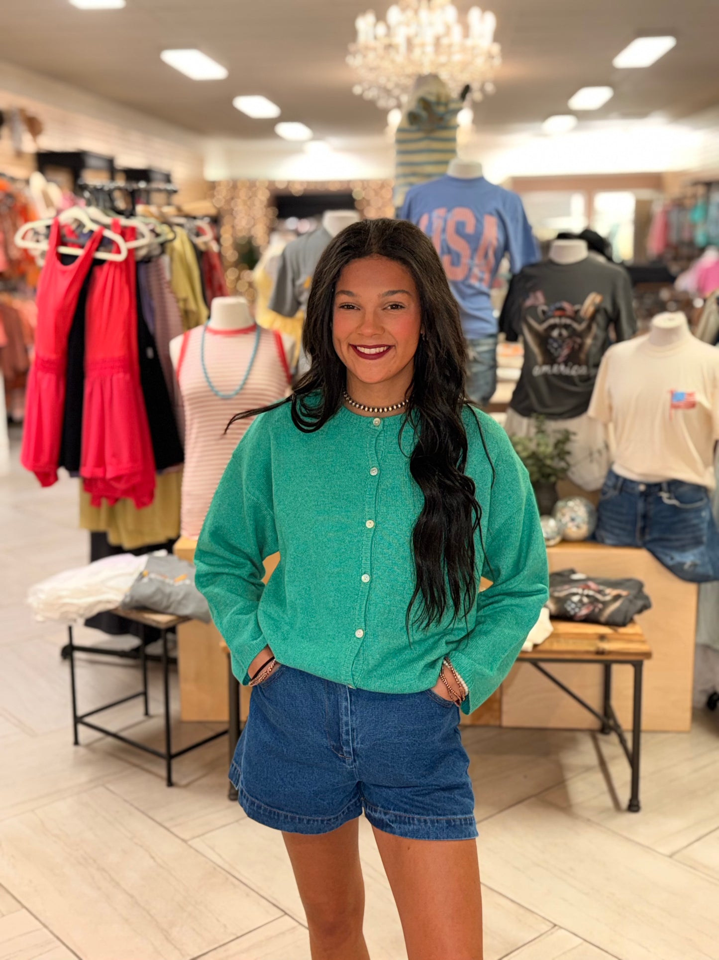 Kiwi Cream Cardi