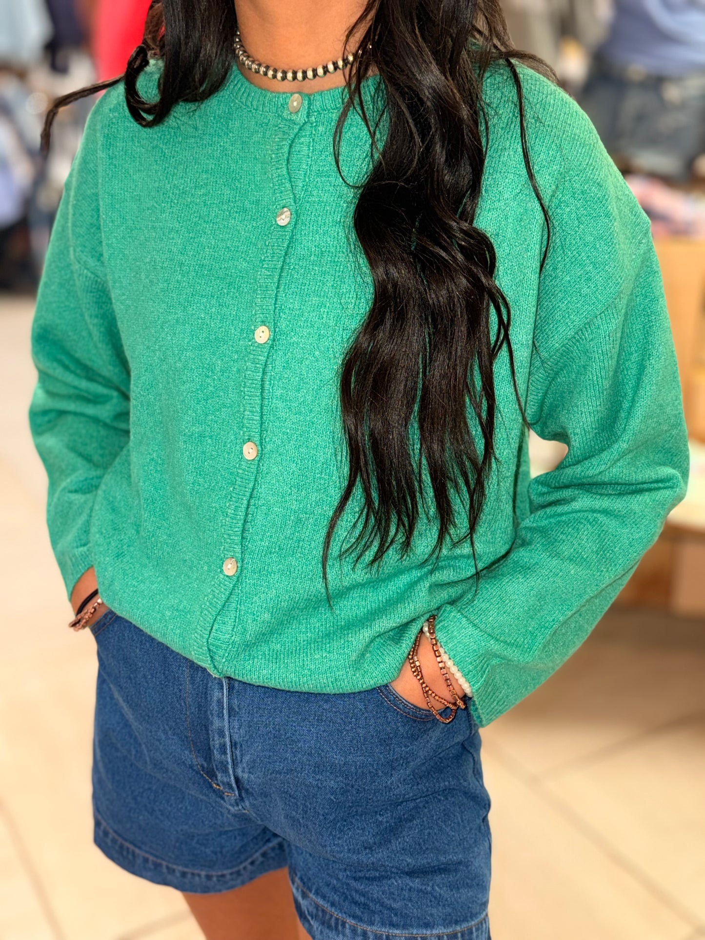 Kiwi Cream Cardi