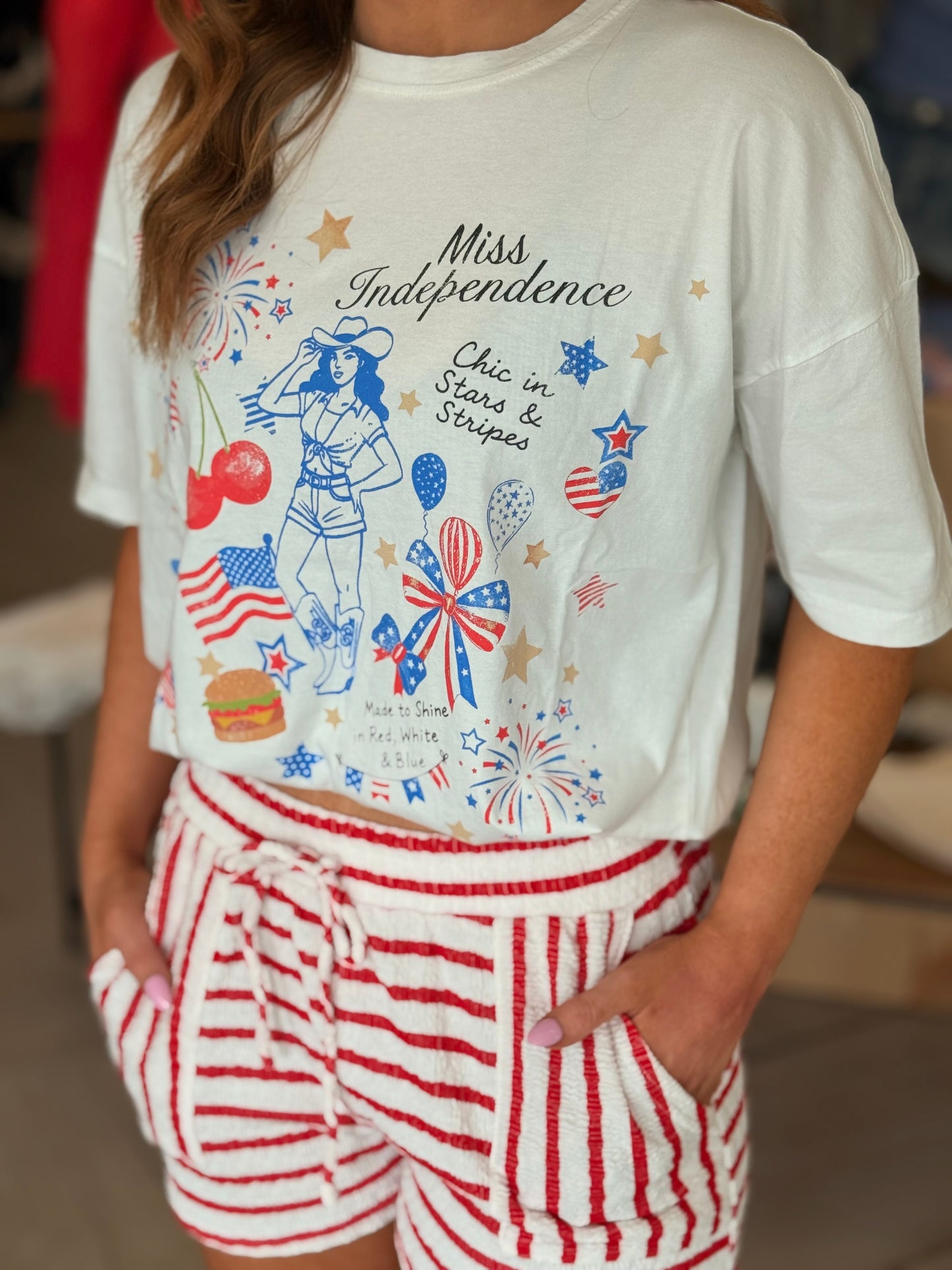 Miss Independence Top