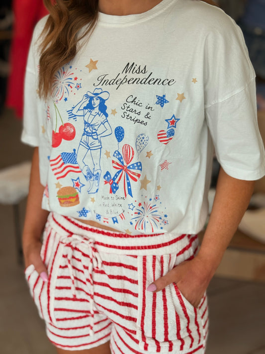 Miss Independence Top