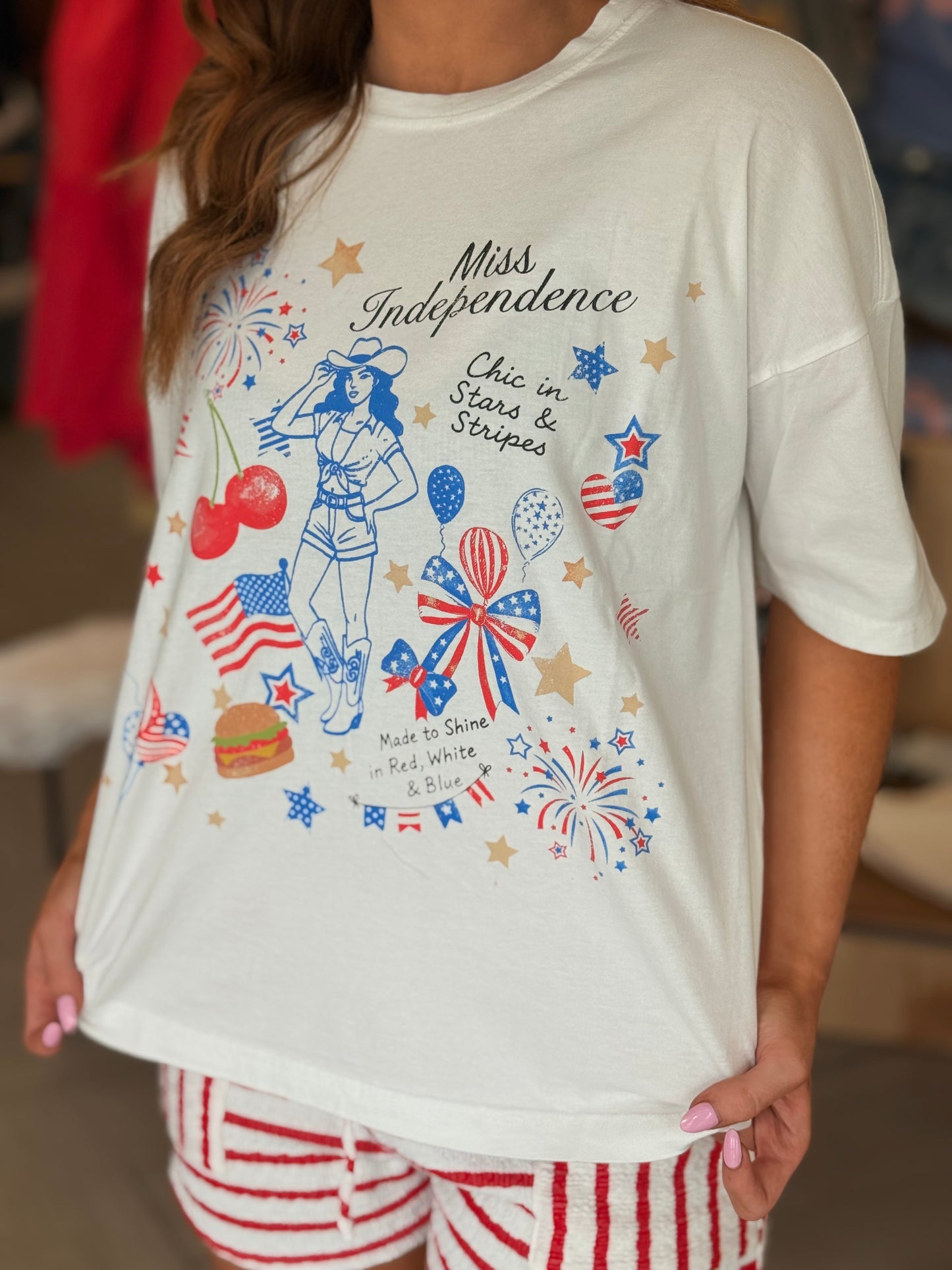 Miss Independence Top