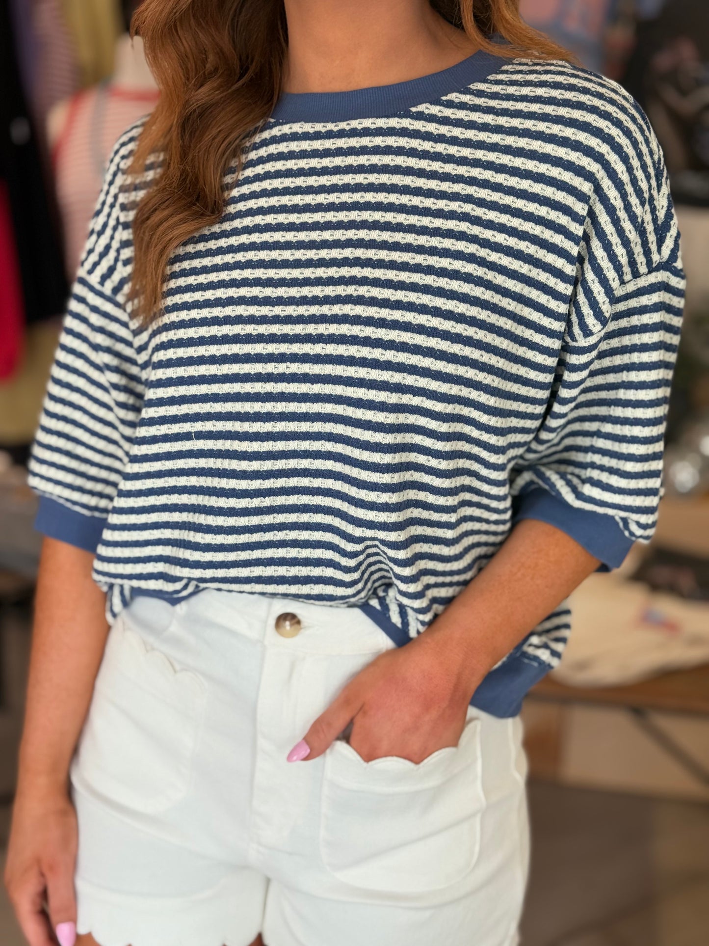 Seaside Stripe Top