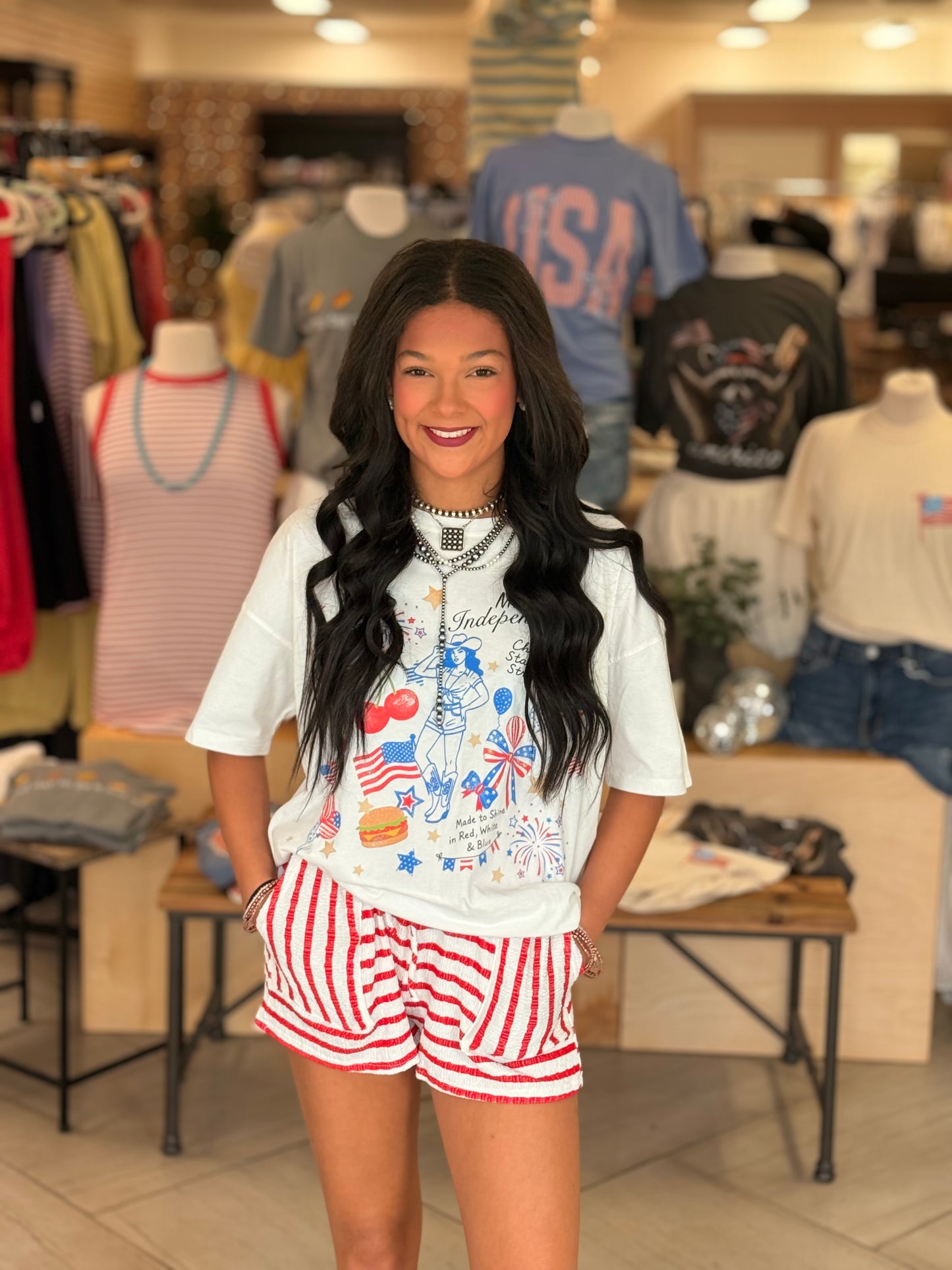 Miss Independence Top