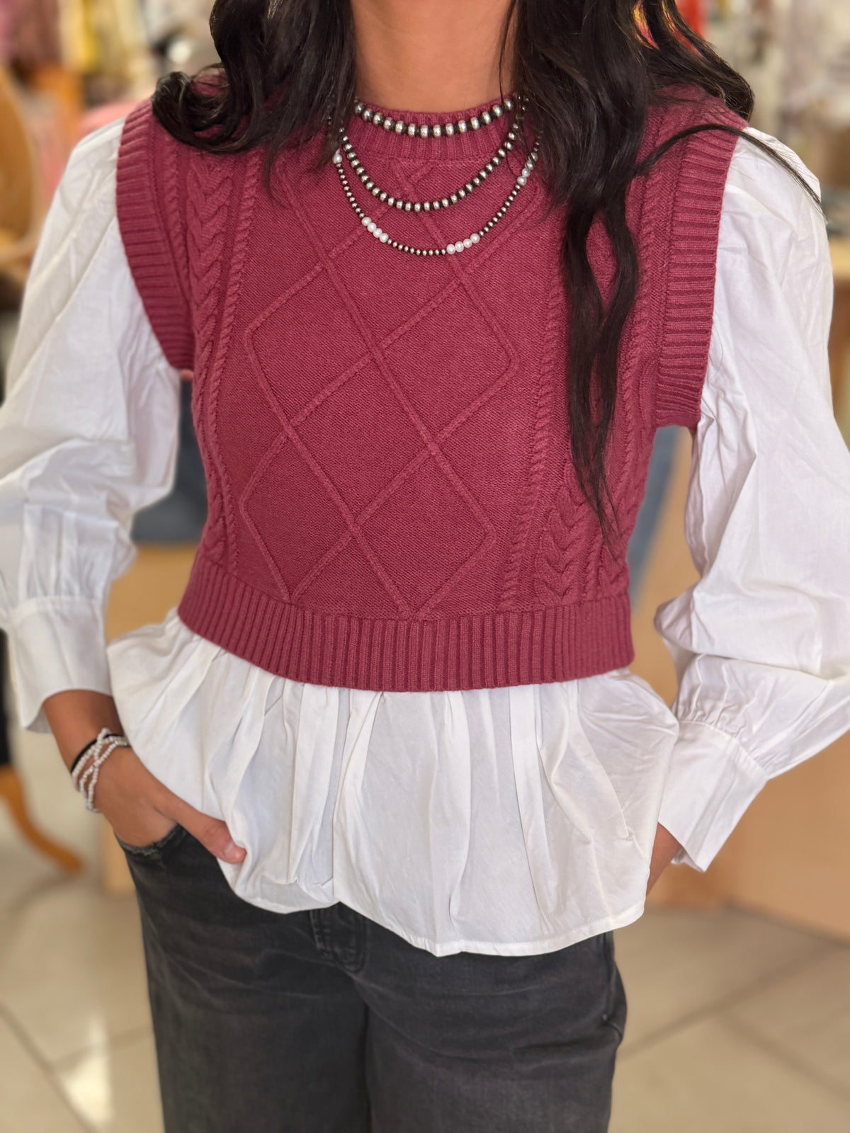 Brea Sweater Vest